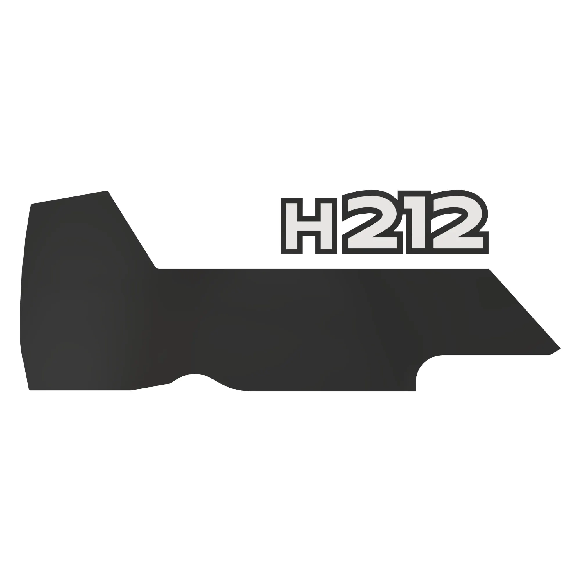 John Deere H212 John Deere Label, Right Side - F718286