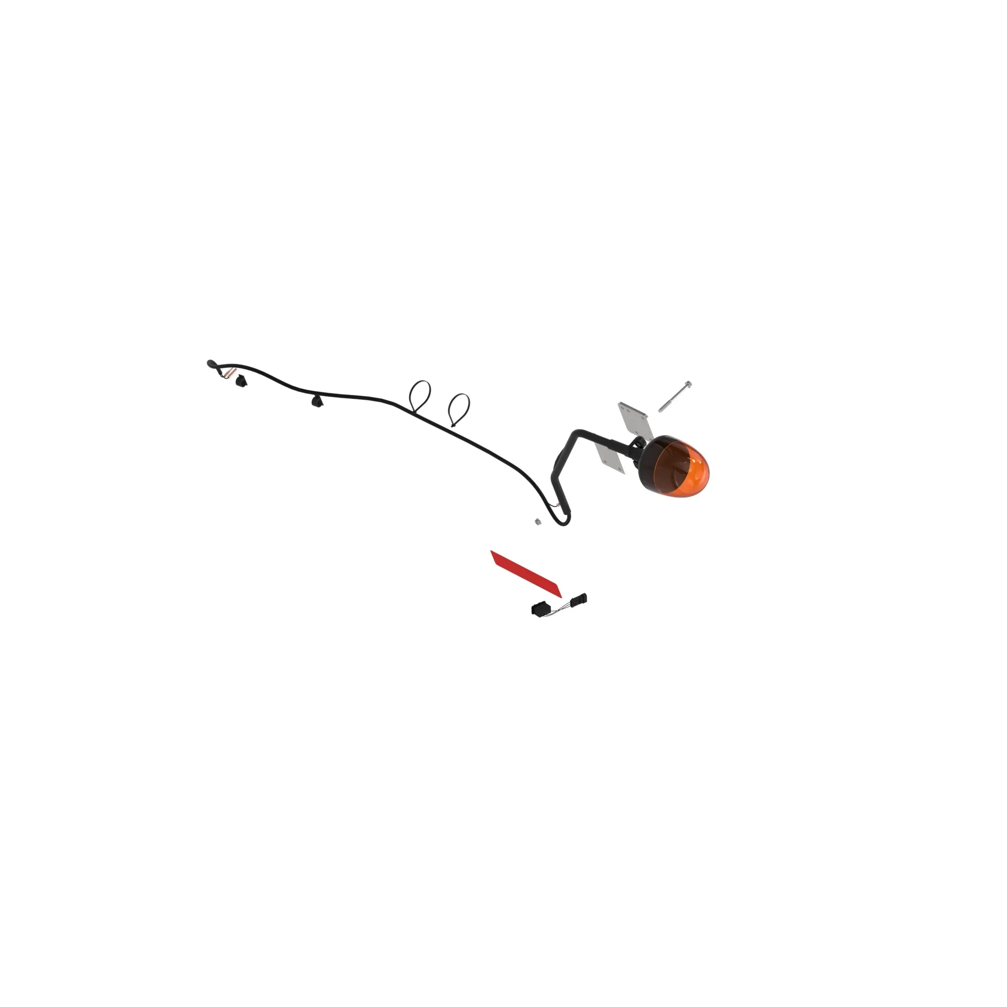 WARNING LIGHT KIT, REVOLVING BEACON