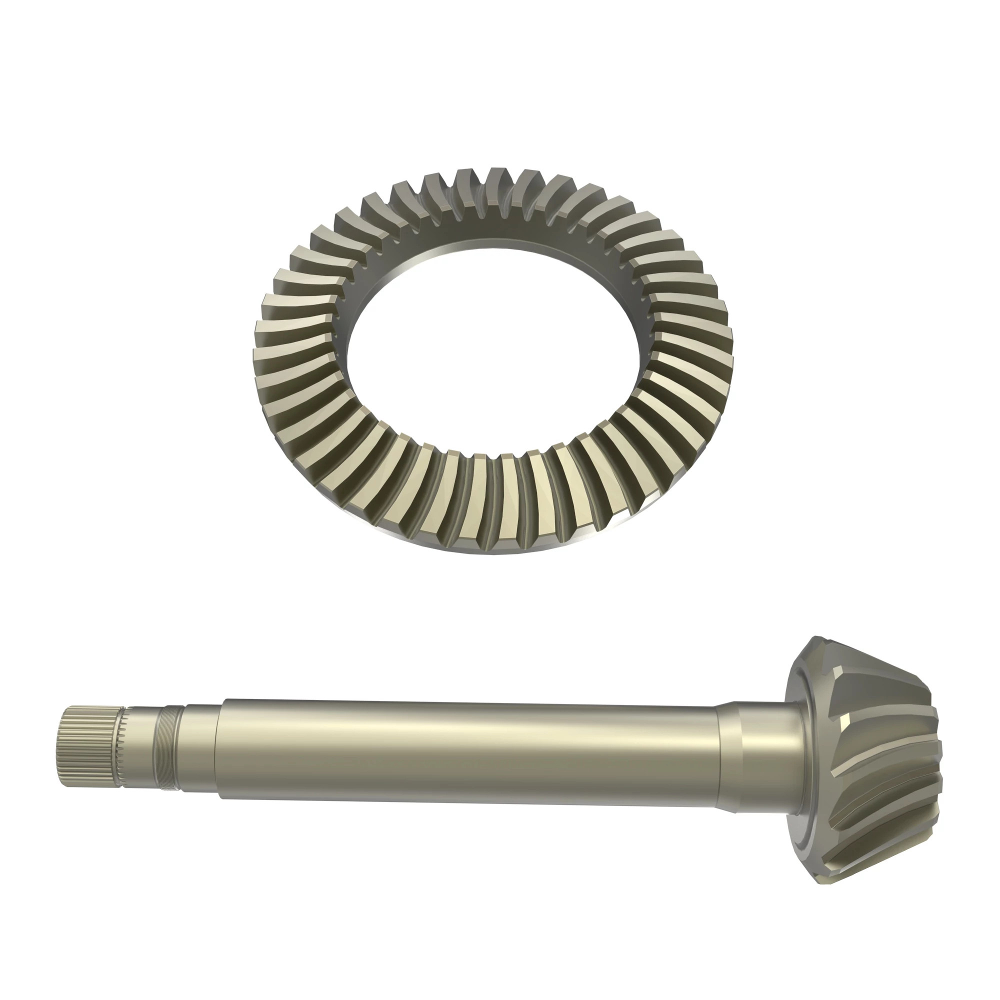 ⚙️ YZ120771: Engranaje Cónico en espiral Diferencial con Eje de P