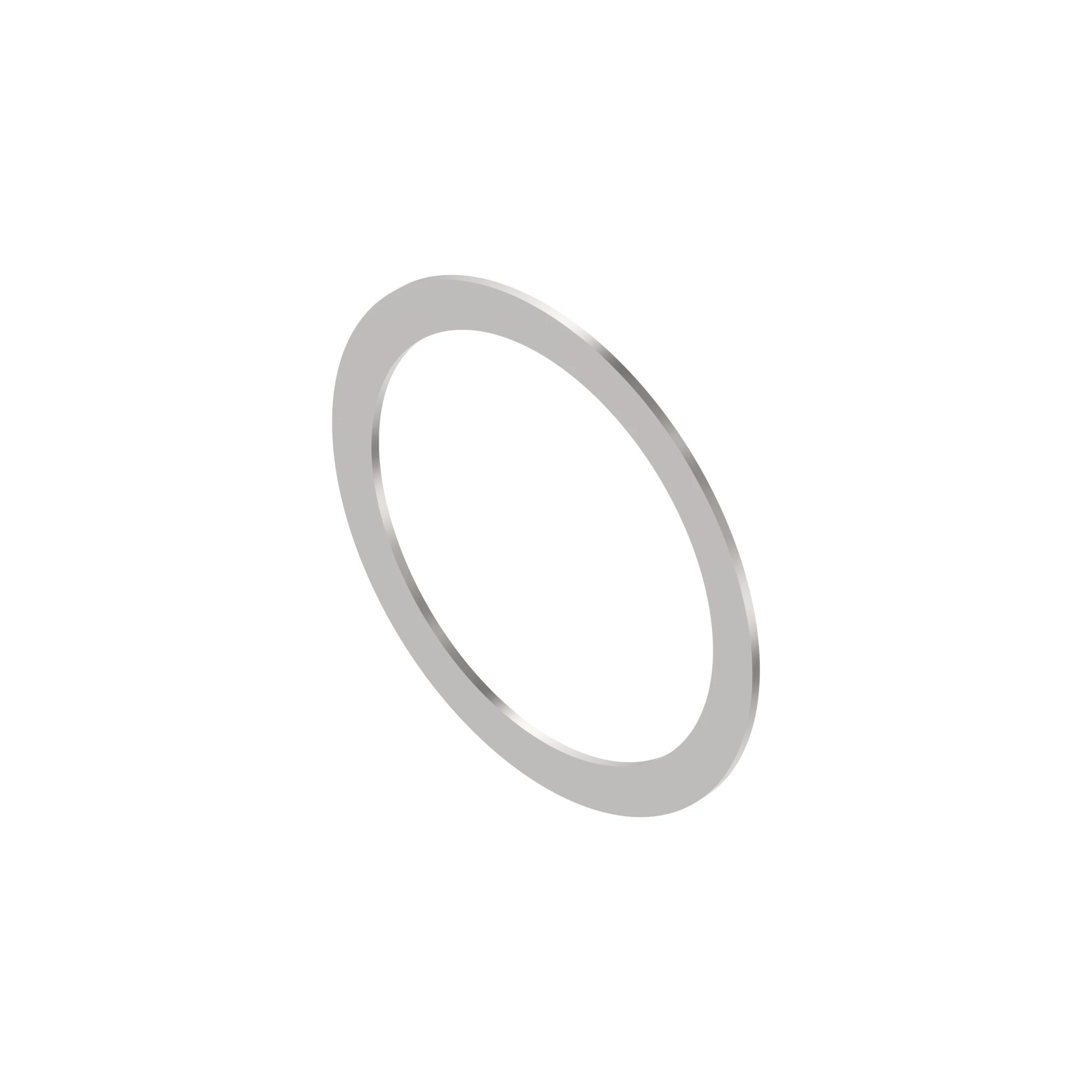 WASHER, METALLIC, ROUND HOLE