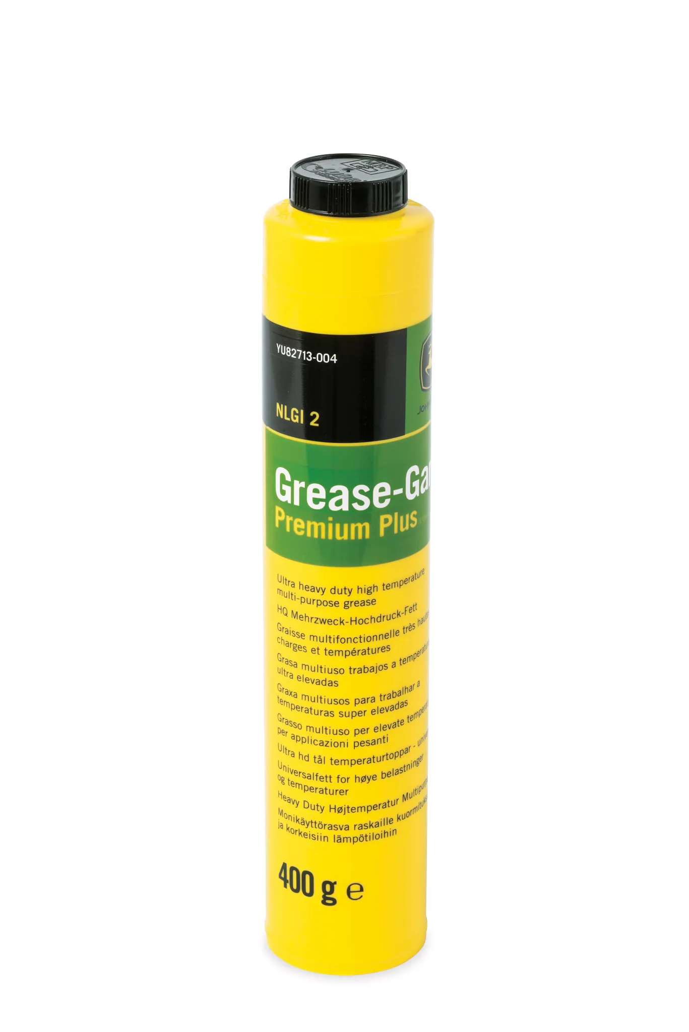 John Deere Premium Plus Grease-Gard, Lube-Shuttle®, 400 gram Cartridge - YU82713-004