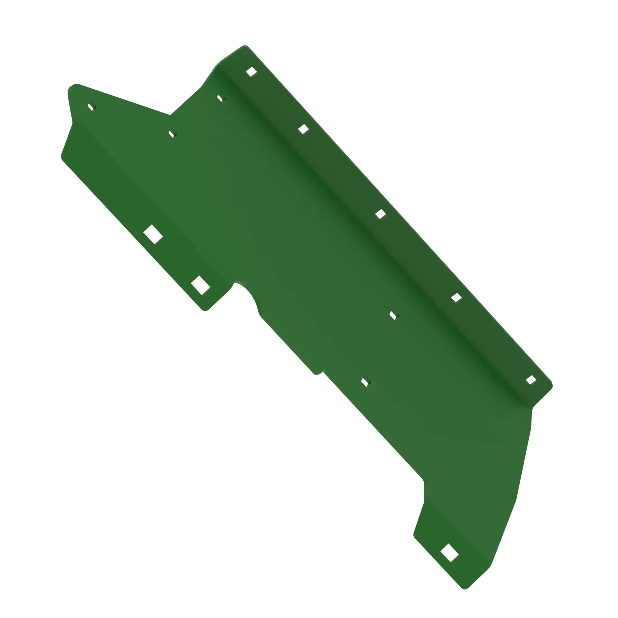 John Deere Left Upper Centerfield Crop Deflector Bracket - HXE46423