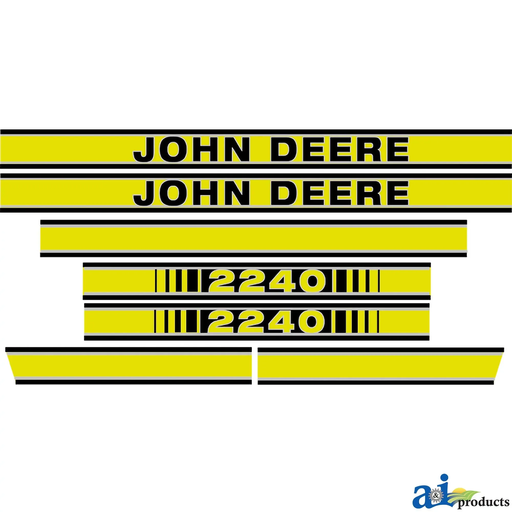 A&I Products Label Kit, Hood - A-JD416