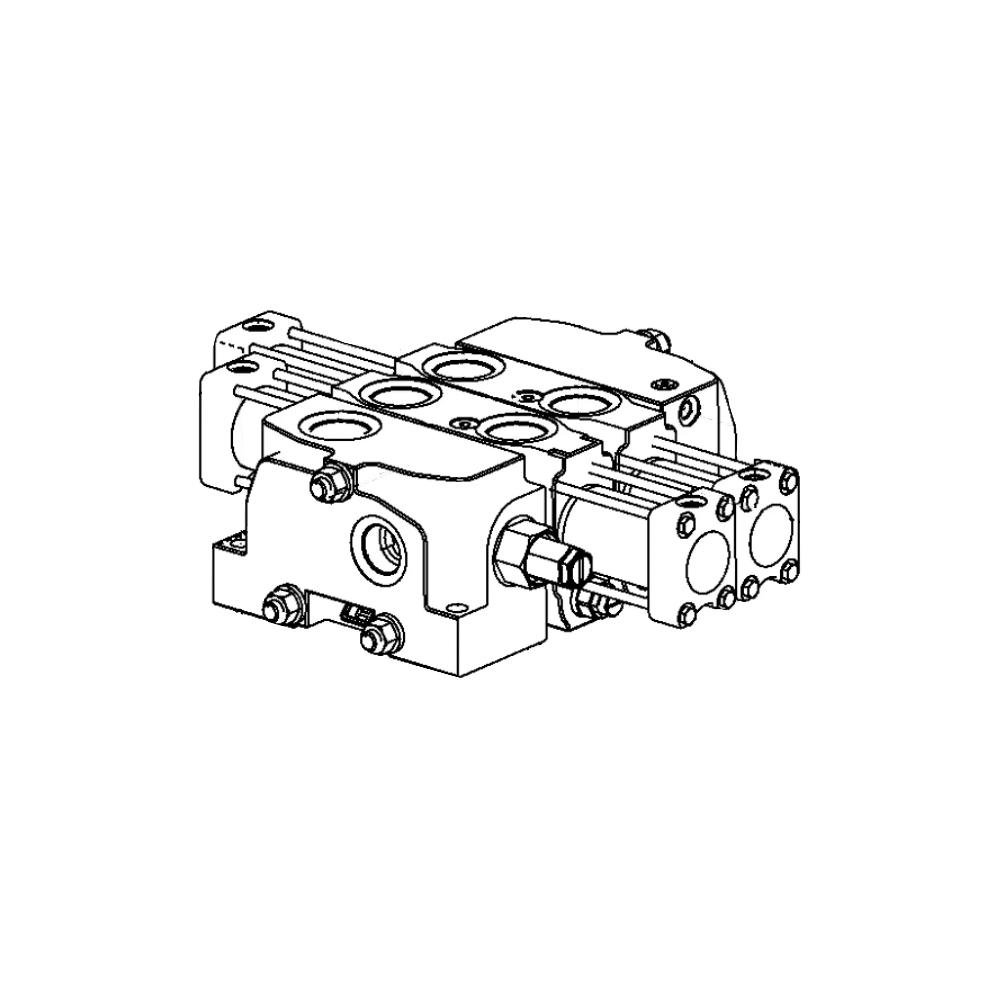 John Deere Bucket Valve Section - AT225954