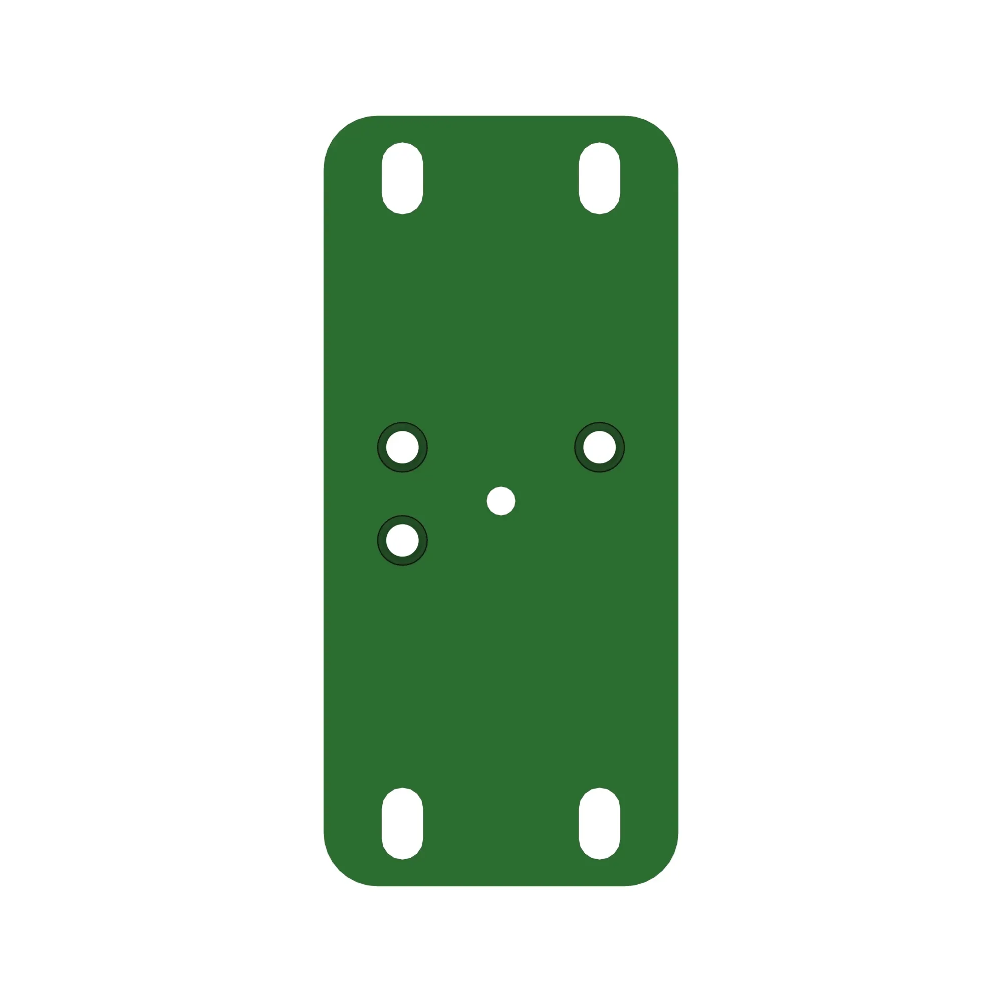 PLATE, 60 CM ANTLER MOUNTING PLATE