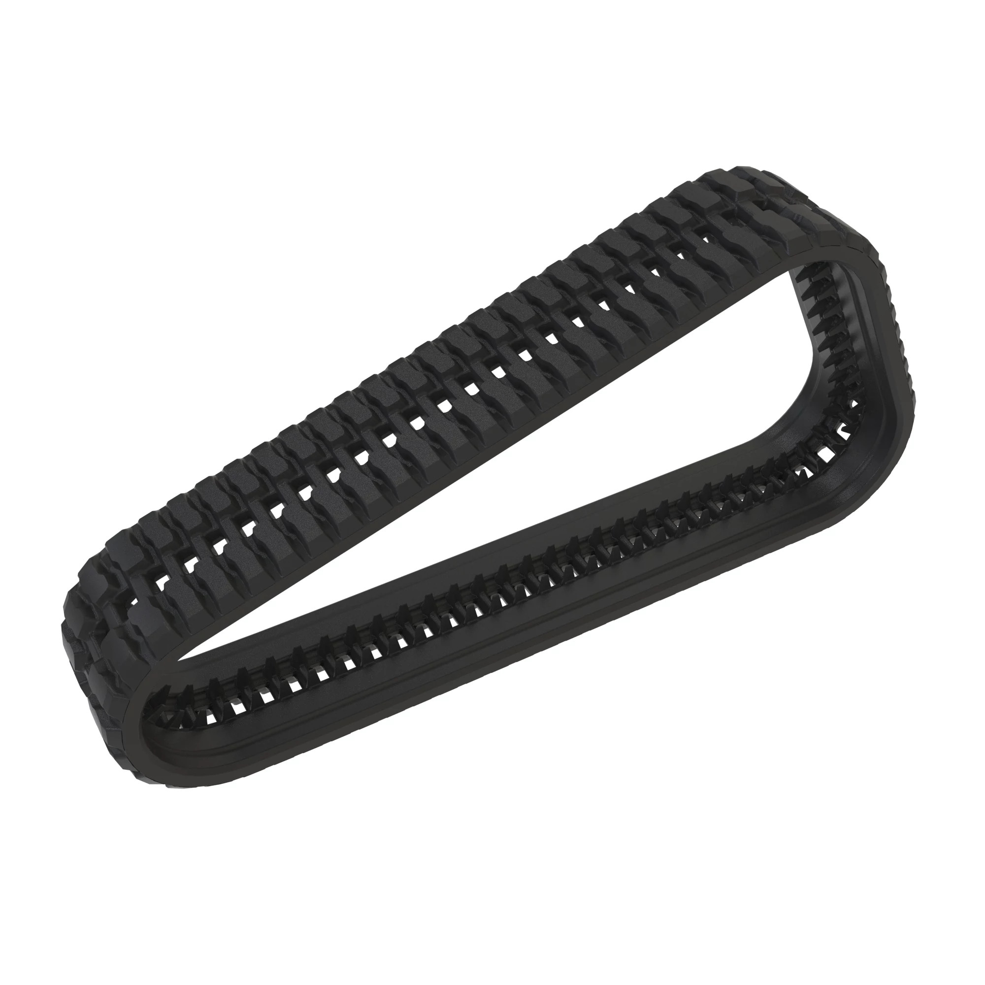 John Deere Block Tread Pattern (E1) Rubber Track, Width 320 mm, Pitch 86 mm, Links 52 - T445529