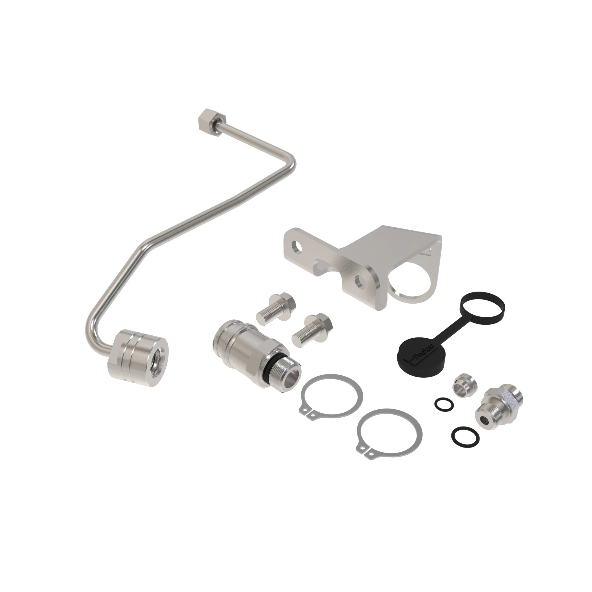 John Deere Motor Case Drain Quick-Coupler Kit - BSJ10428