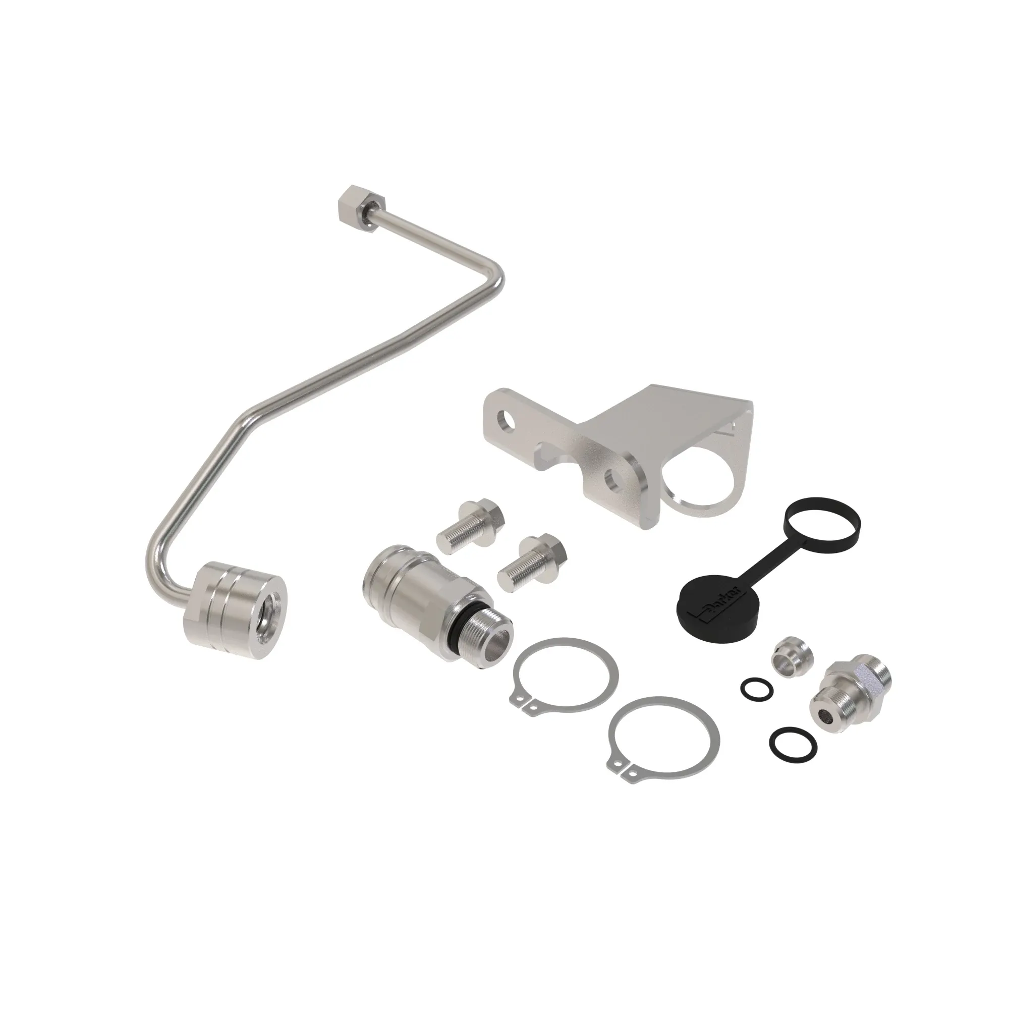 John Deere Motor Case Drain Quick-Coupler Kit - BSJ10428