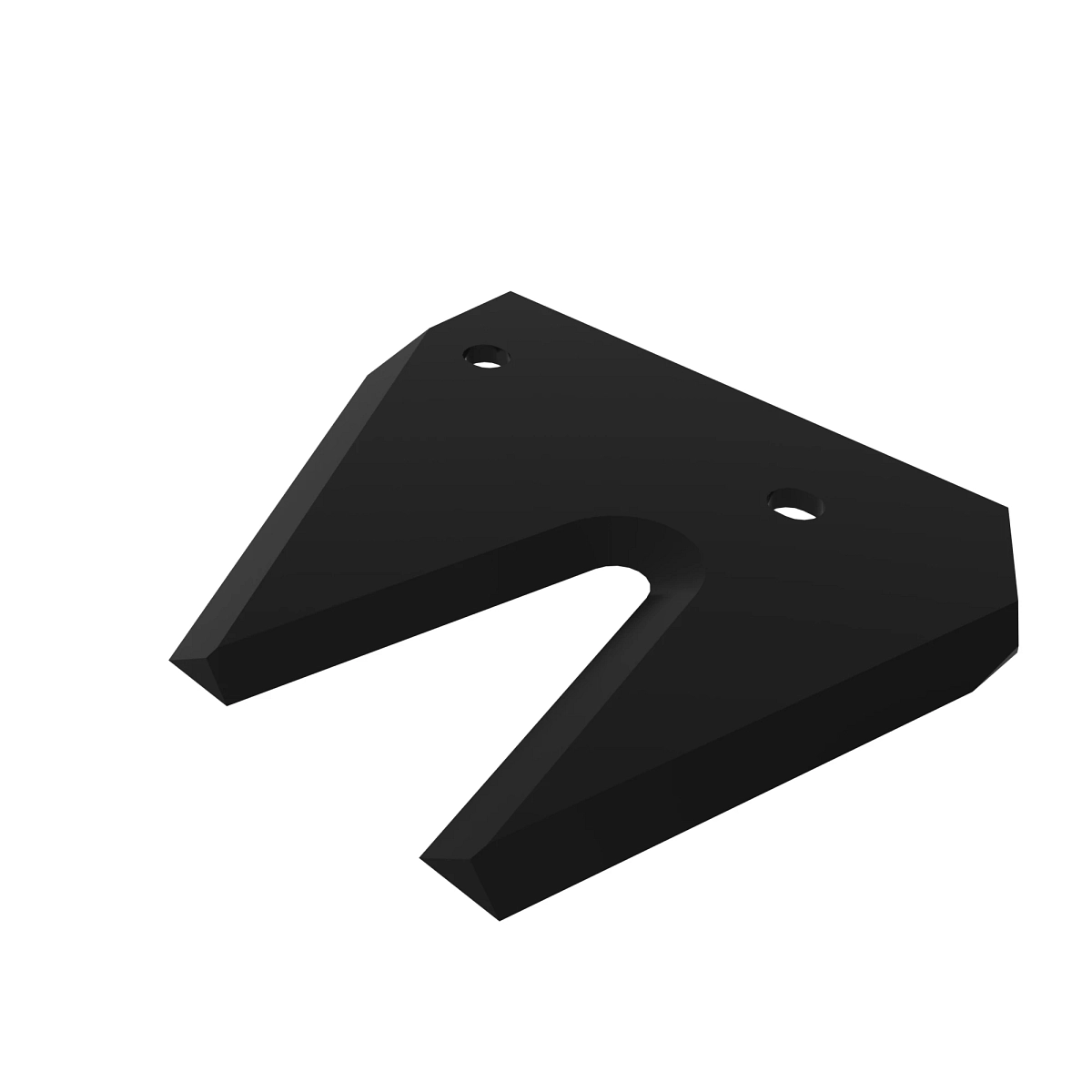 Section, (End Over Serrated L.H.)