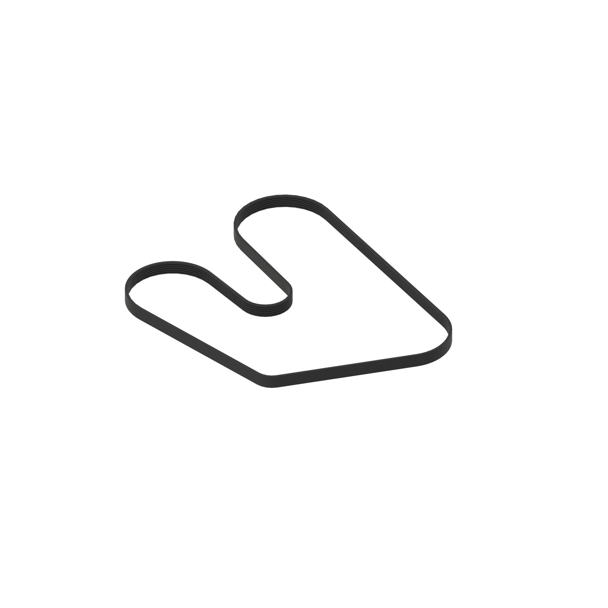 John Deere Engine Fan Drive V-Belt, Effective Length 1800 mm (71 inch) - T357796