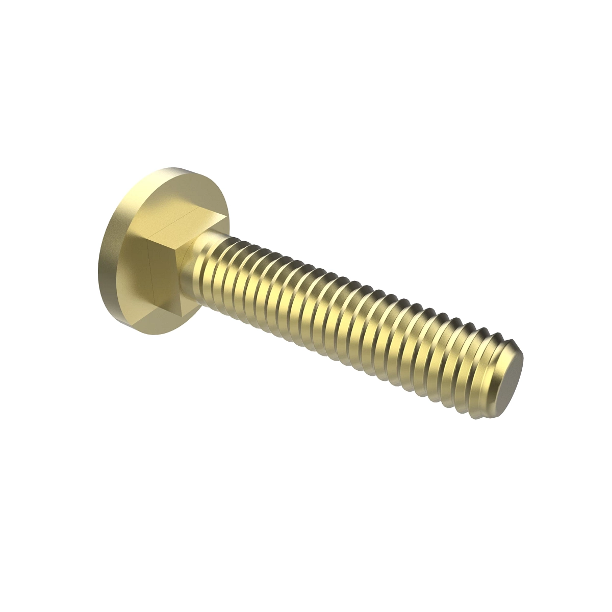 Bolt, Rd HD Sq Short Neck, Metric