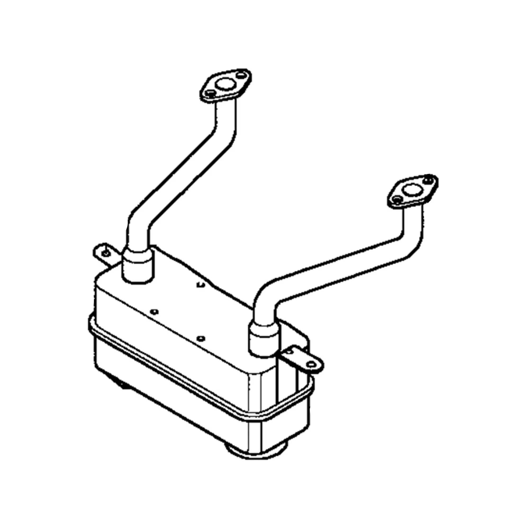 John Deere Muffler - AM133587
