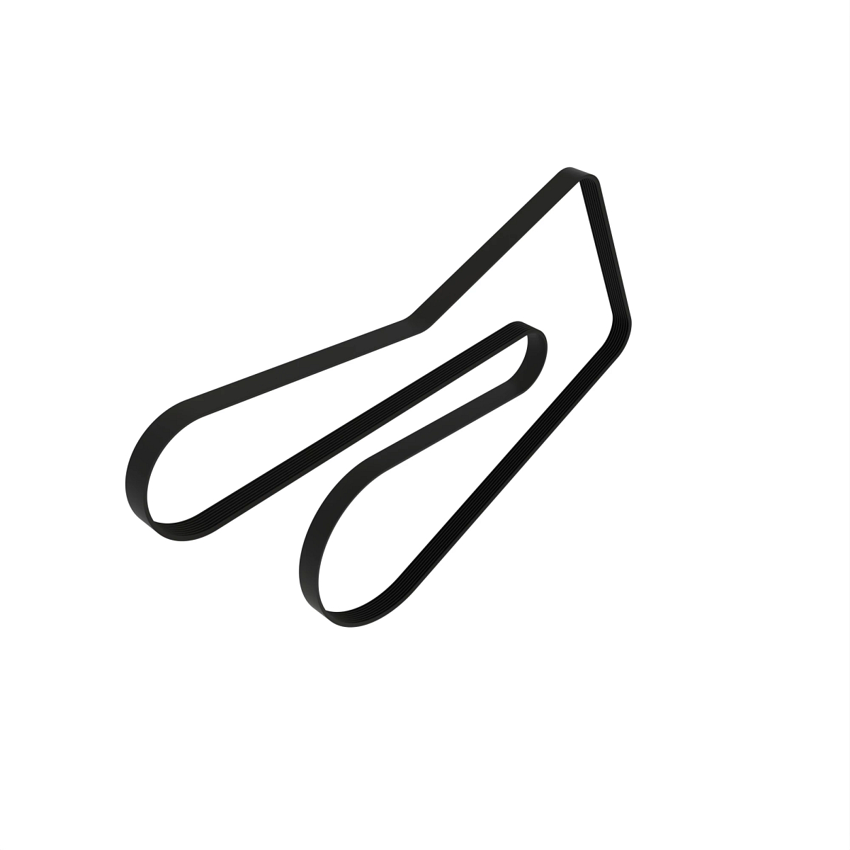 John Deere PK Section Engine Fan Drive V-Belt - DZ116837