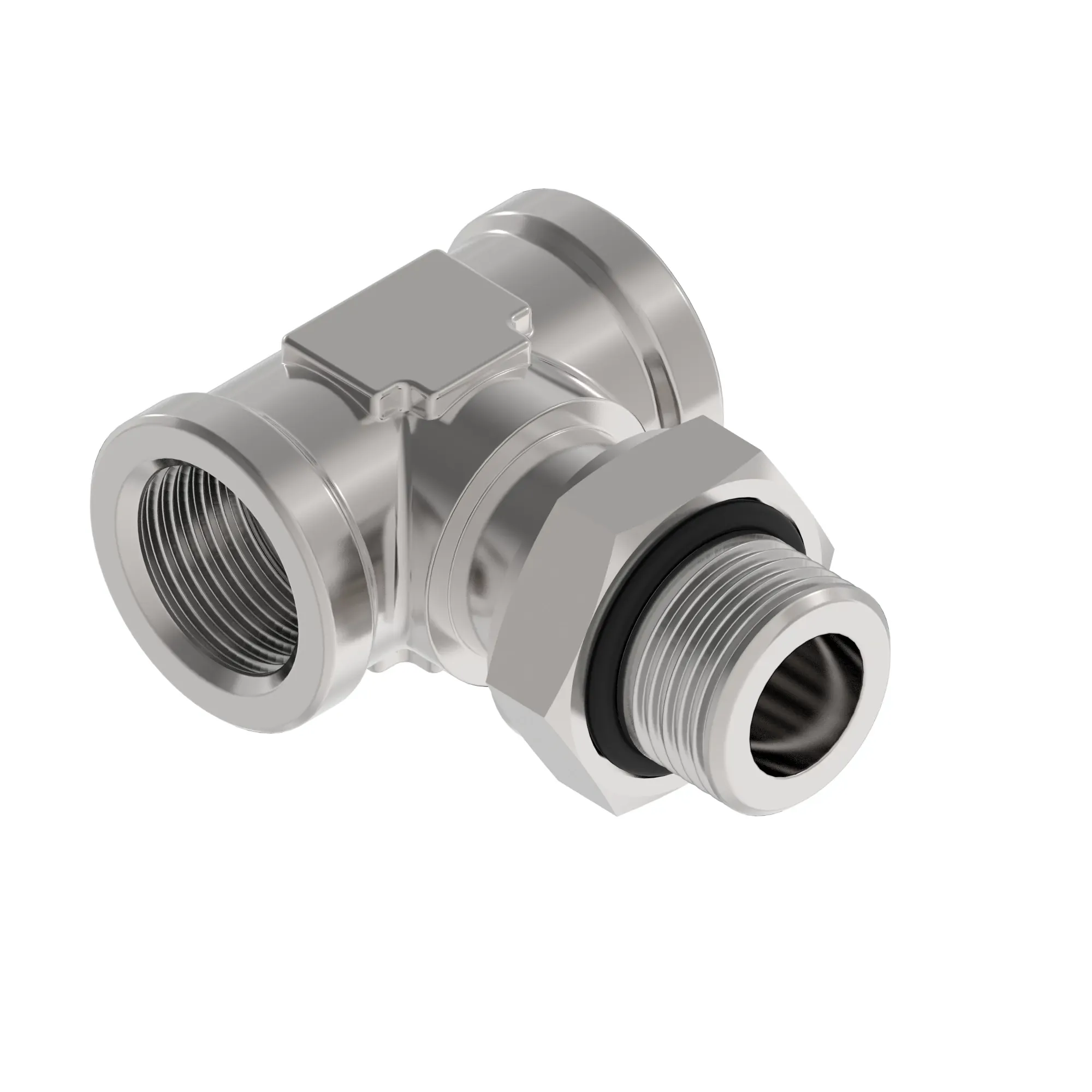 Tee Fitting, M16X1.5 Fmf Adj