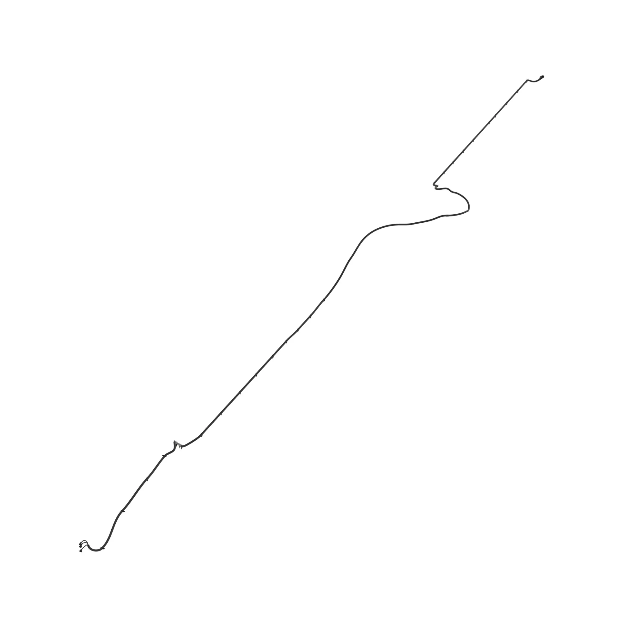 FAKRA CABLE ASSEMBLY - 36M IPM TO BREAKAWAY
