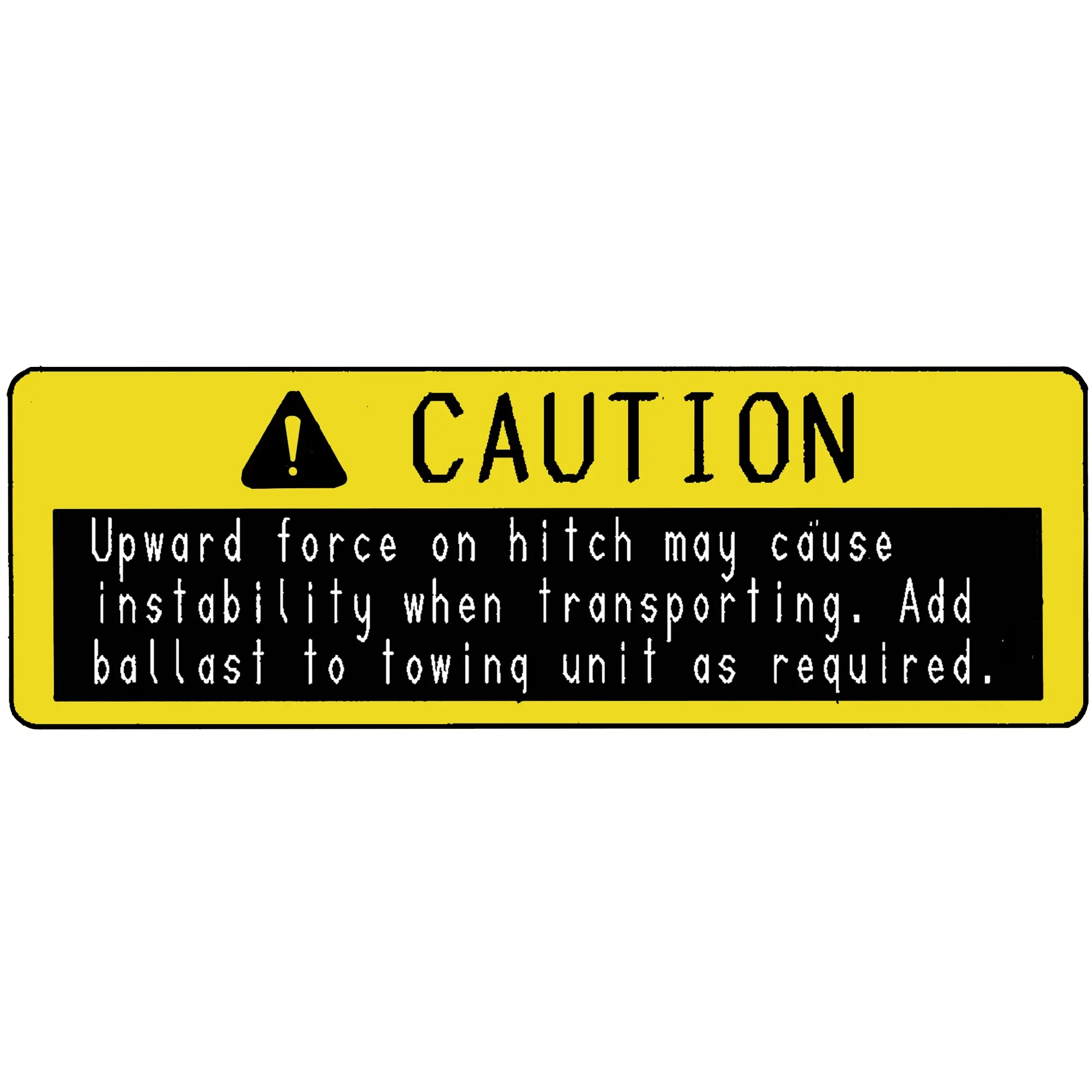 John Deere Safety Caution Decal - N232784