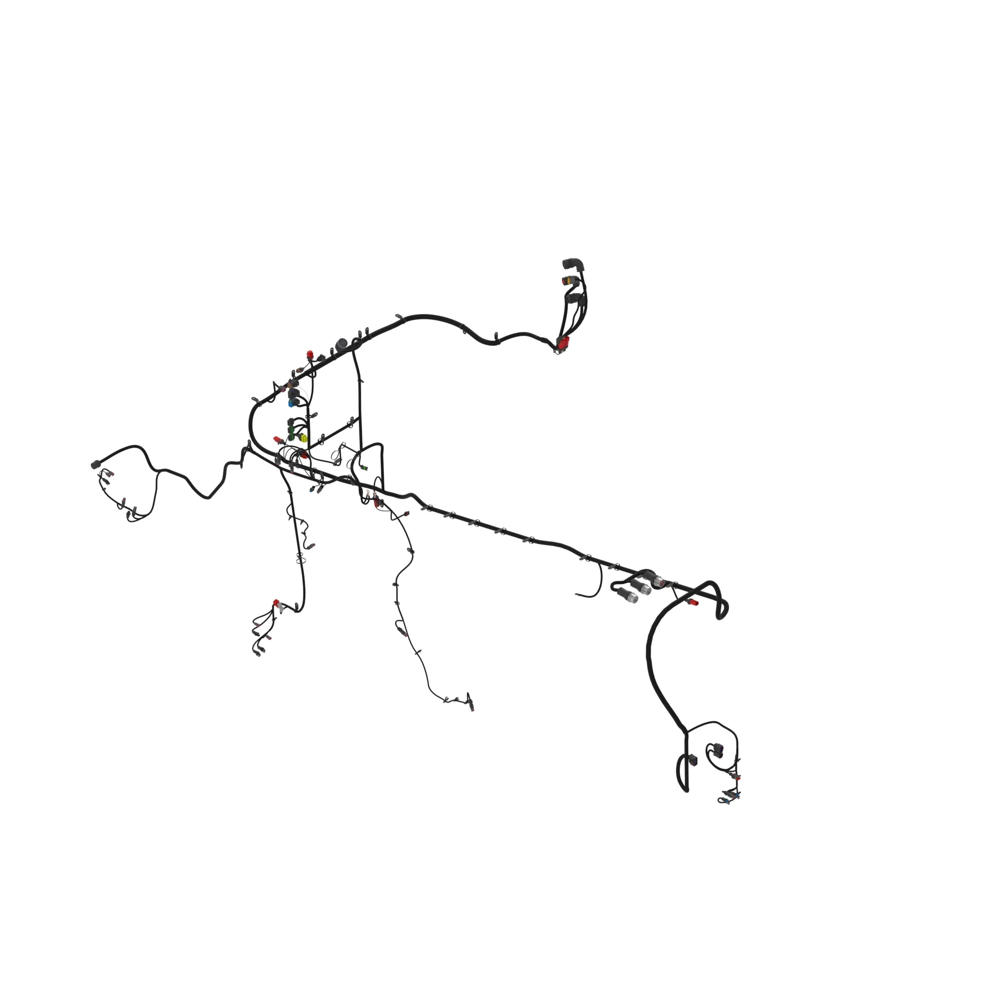John Deere Control Unit 1 Main Wiring Harness, Left Side - AXE48325