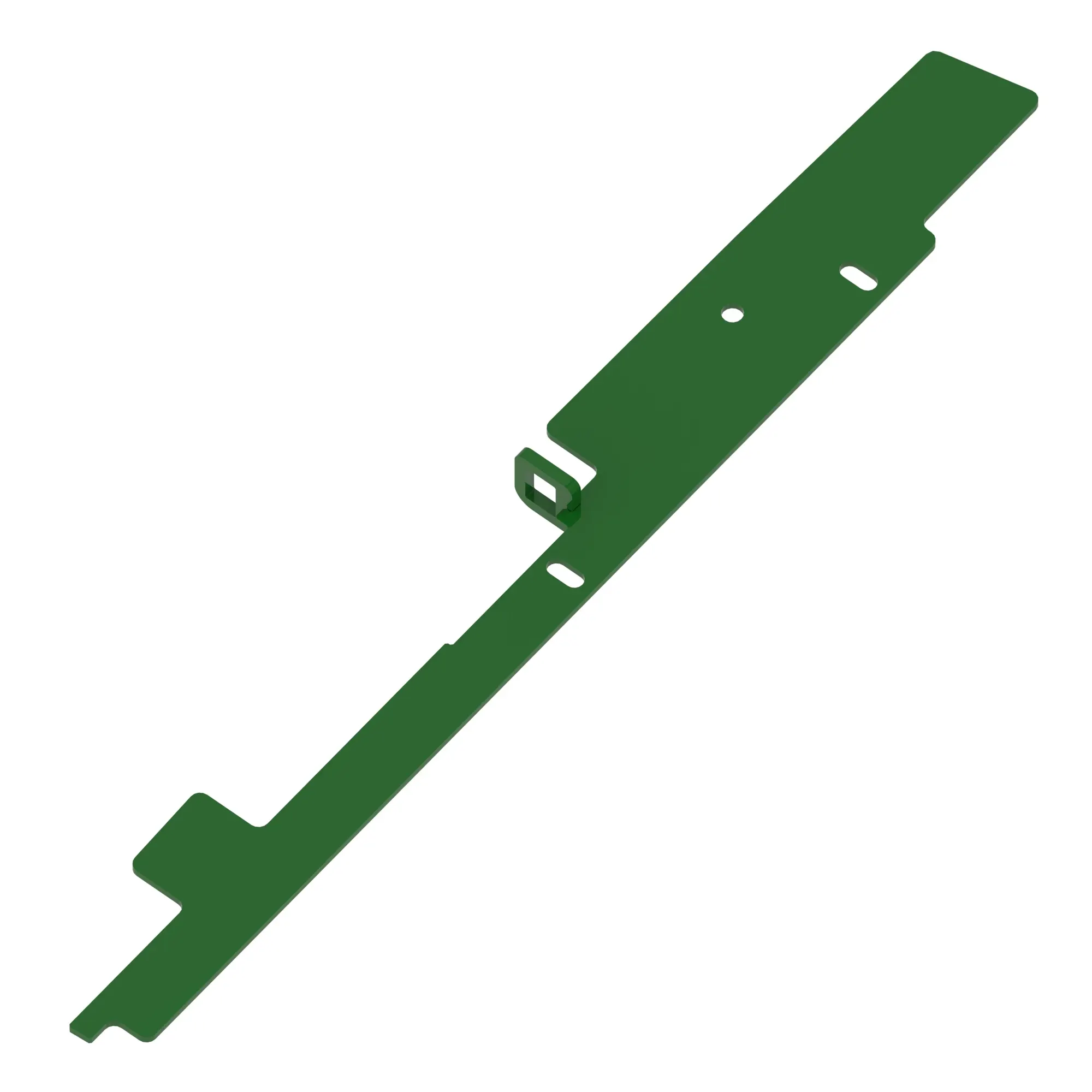 John Deere Engine Hood Plate - F651161