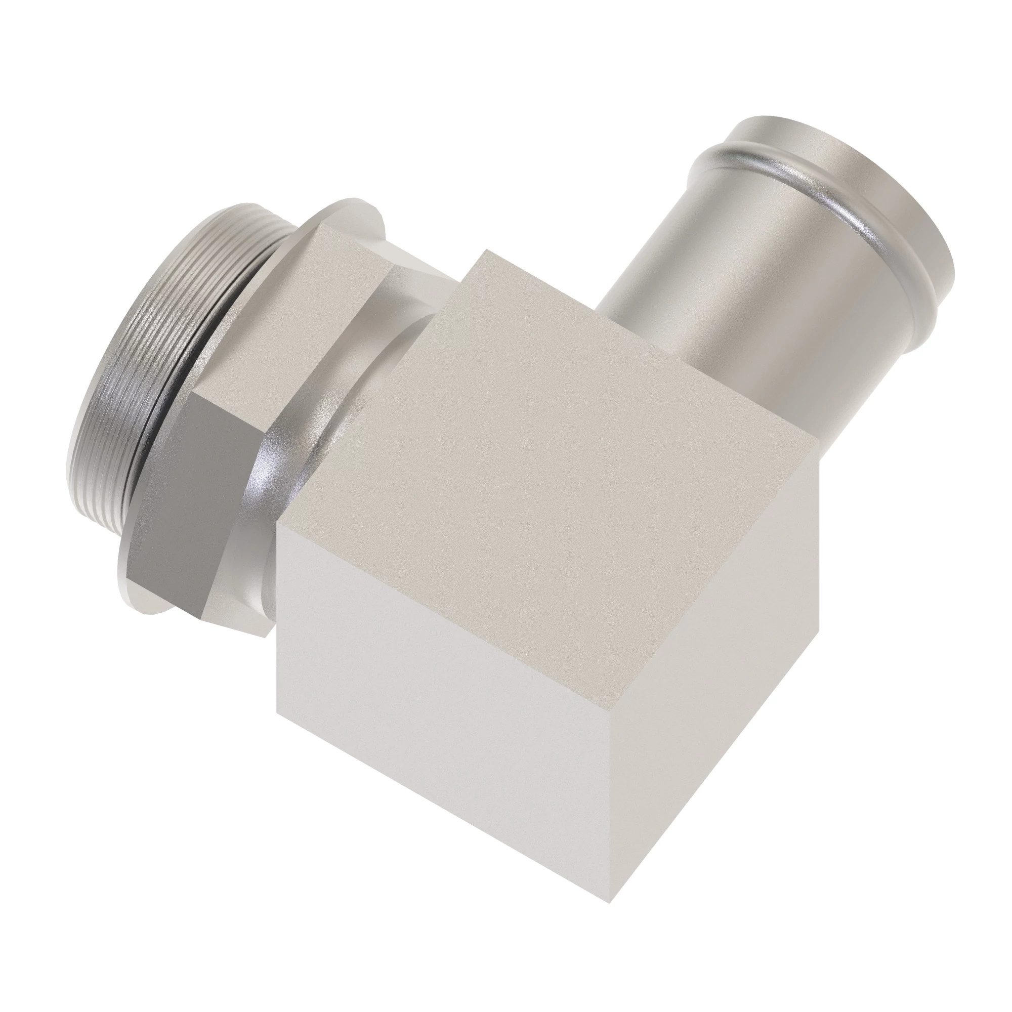 John Deere Male Adjustable 45 Degree Elbow Fitting - AT403904