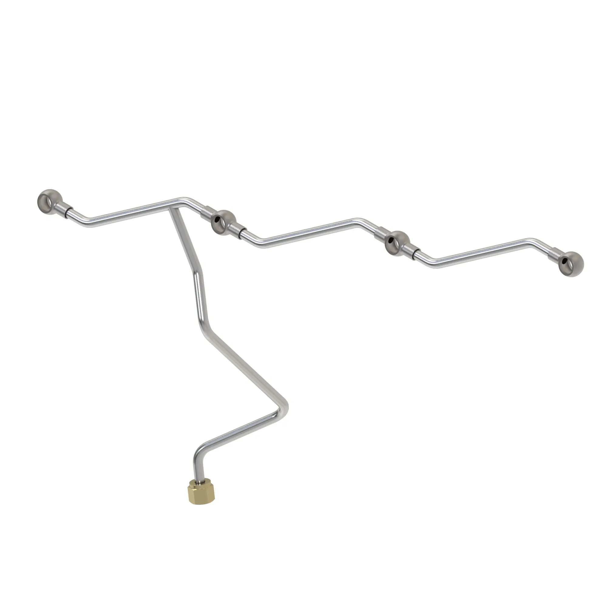 John Deere Fuel Line, No4, Leak Off - RE551784