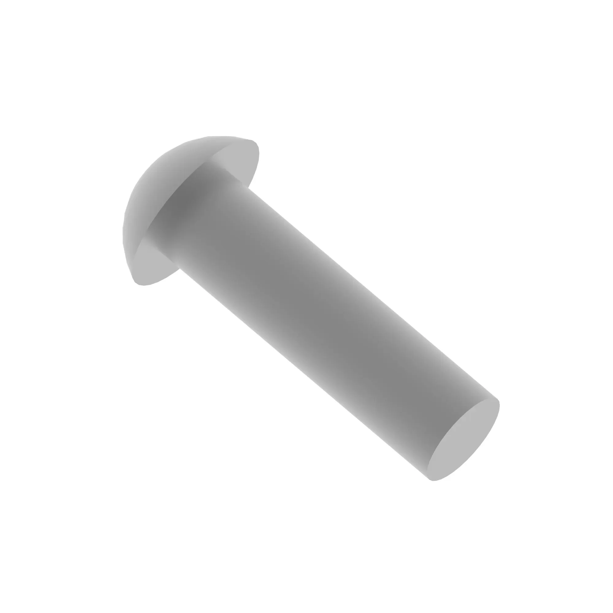 RIVET, SOLID, BUTTON HEAD