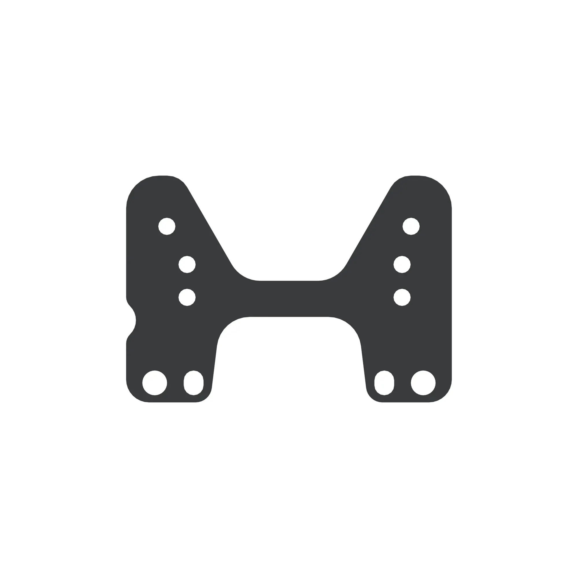 PLATE, WINCH MOUNT  REAR