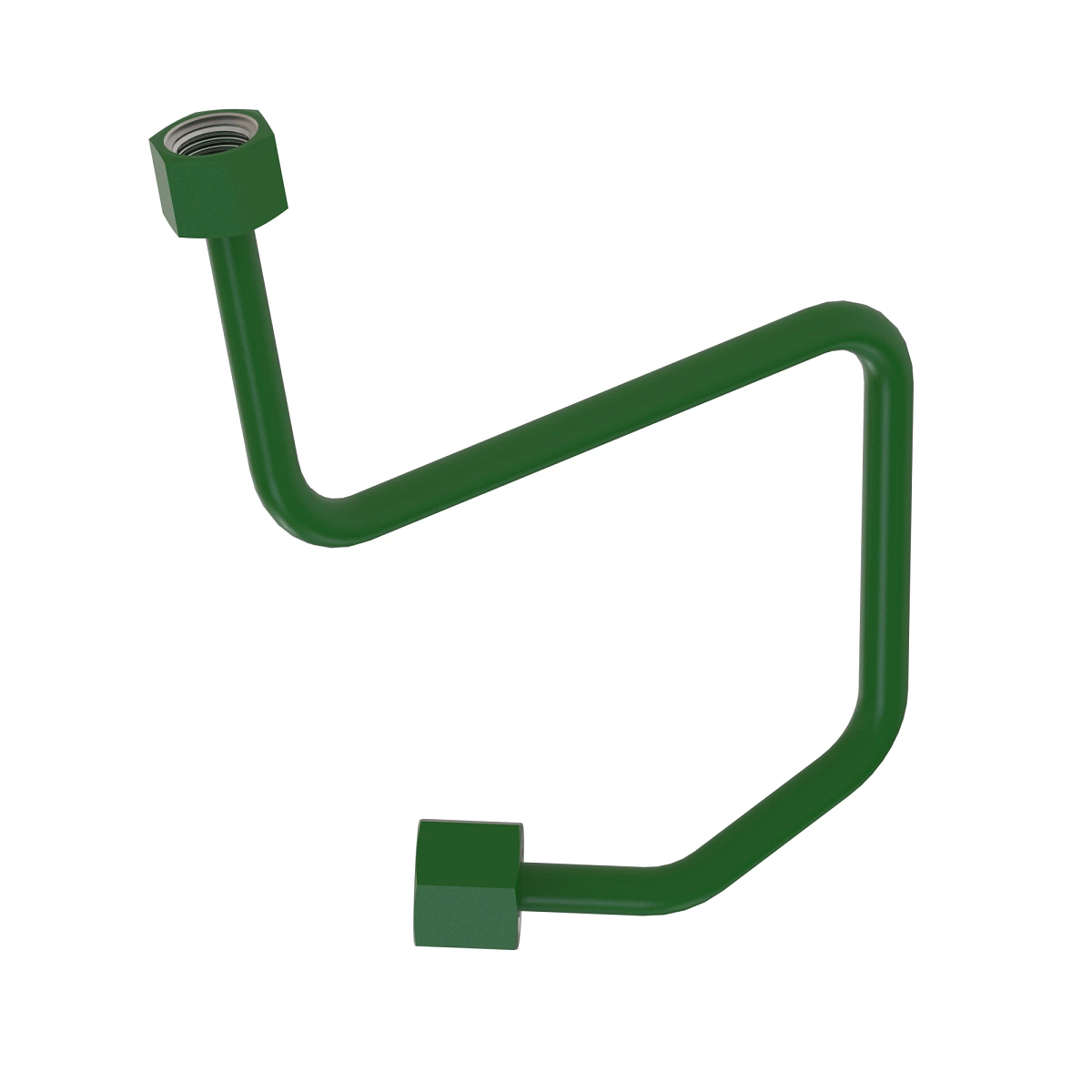 John Deere Boom Lower Valve Plumbing Oil Line - AT443618
