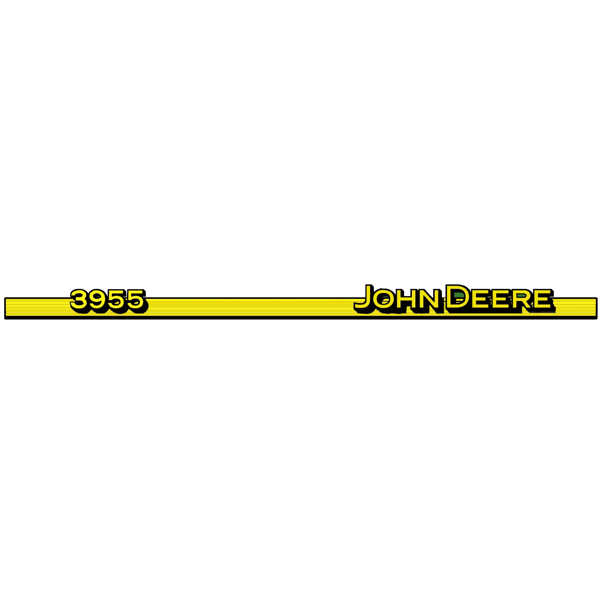John Deere Model Number Label - E98410