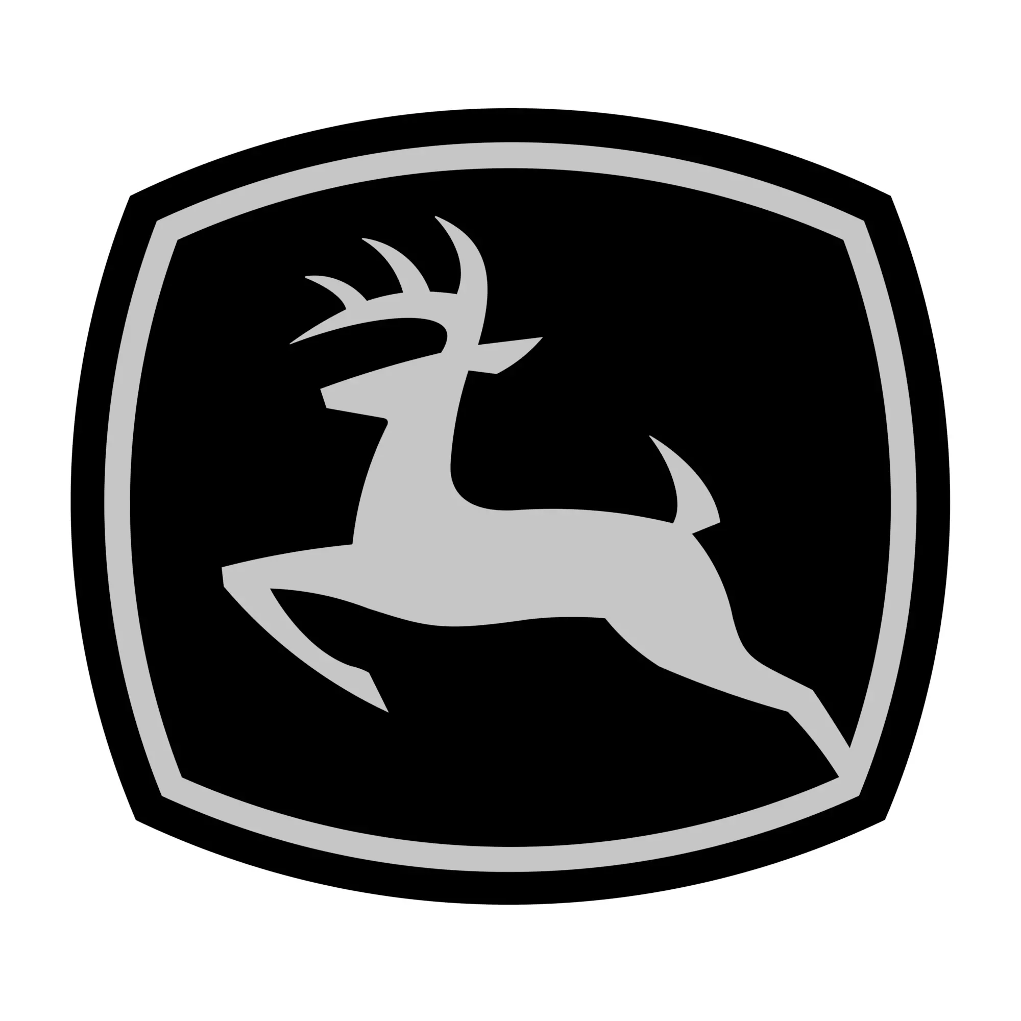 John Deere Leaping Deer design Label - JD8013