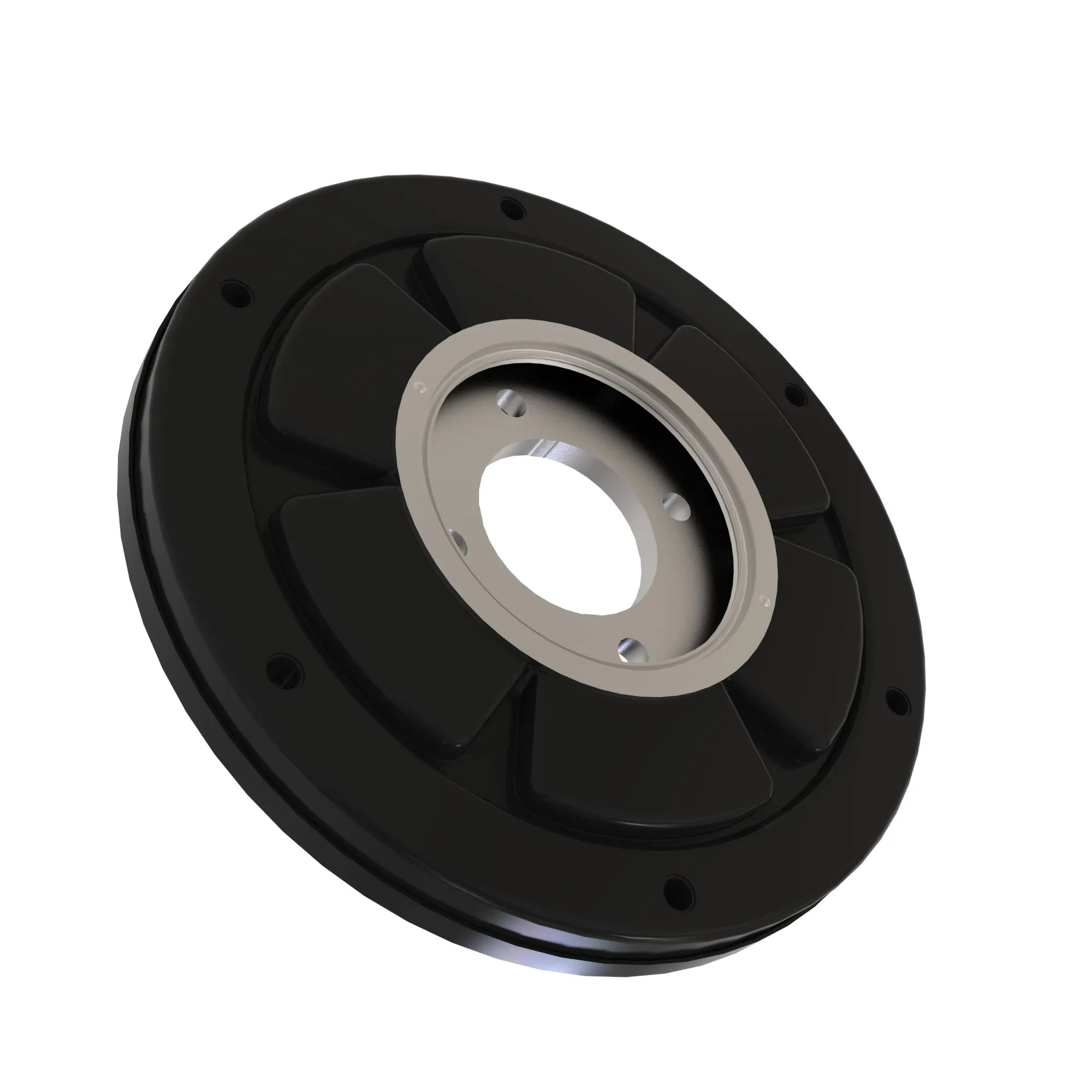 TORSIONAL DAMPER WITH SILICONE GREASE
(TEMPERATURE HARDENED)