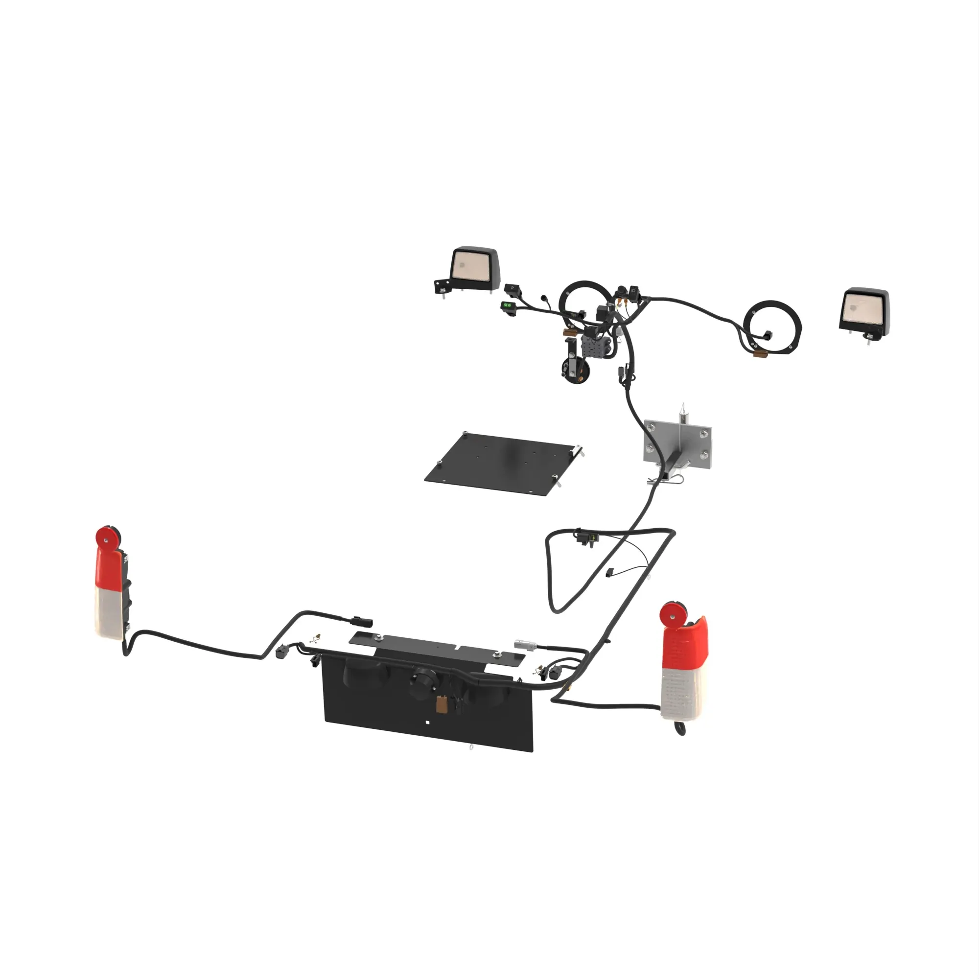 John Deere Homologation Light Attachment - BM26644