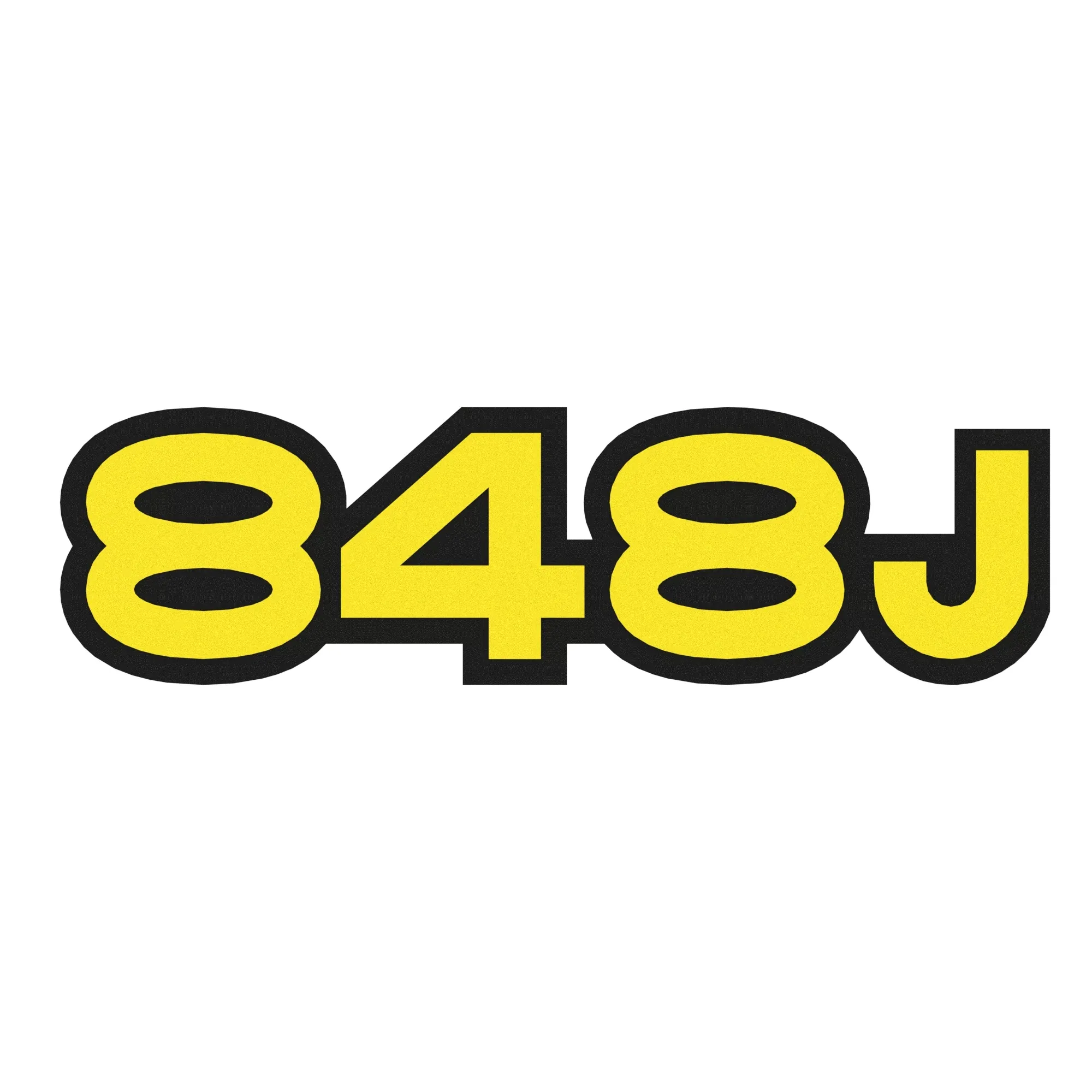John Deere 848H Model Designation Label - T264010