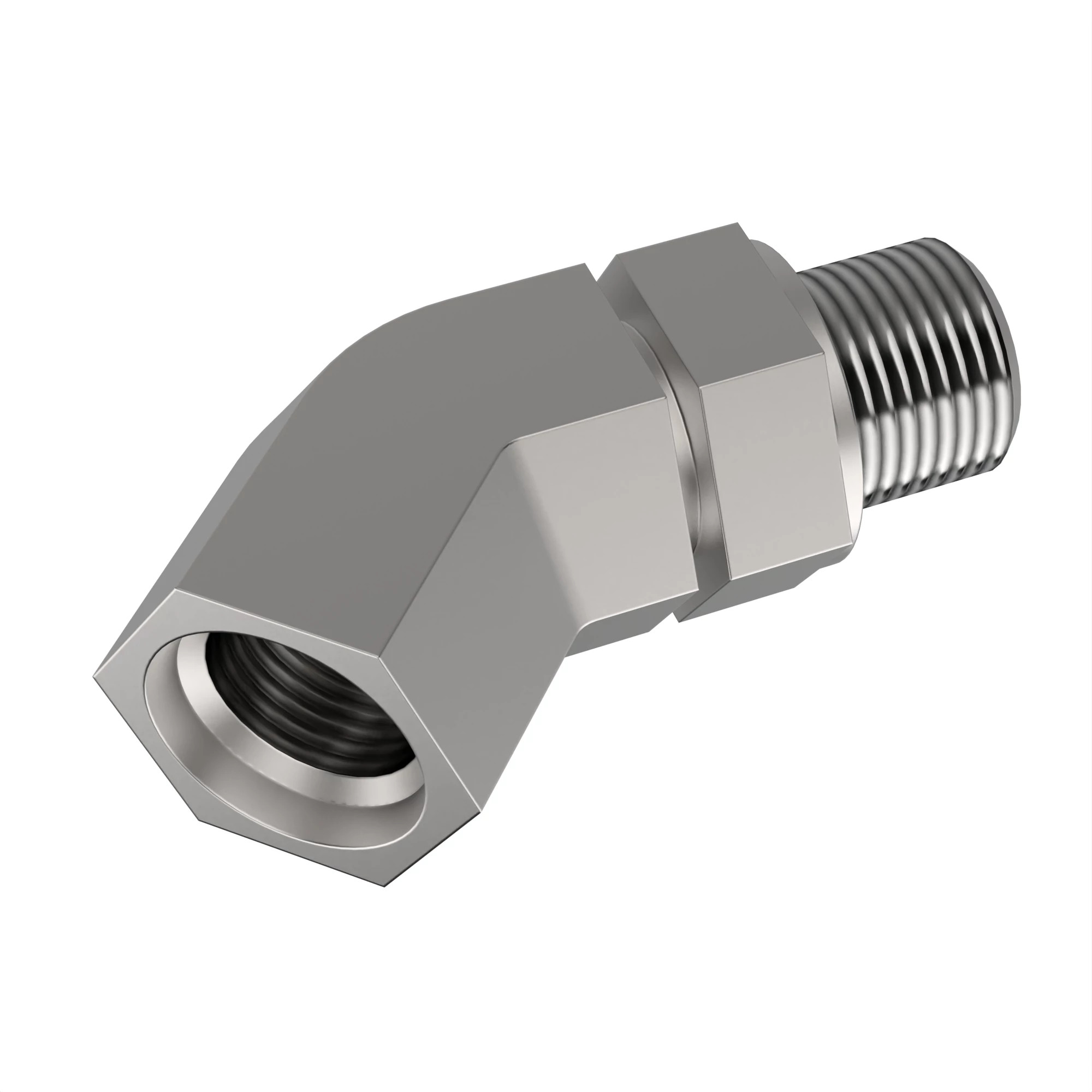 FITTING, O-RING PORT,45 DEG,M14X1.5