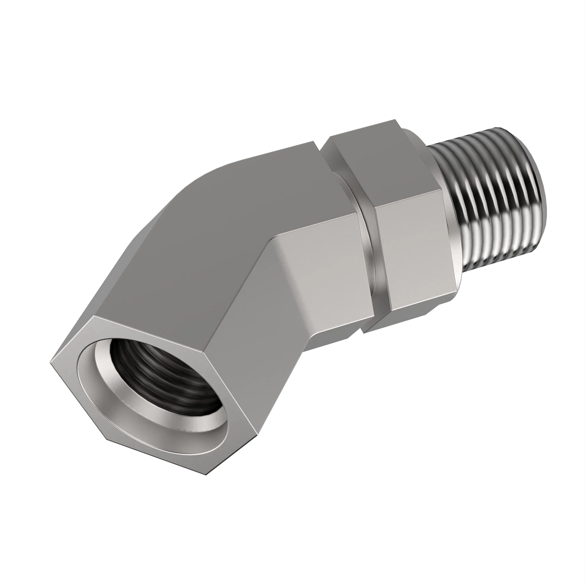 Fitting, O-Ring Port, 45 Deg, M14X1.5
