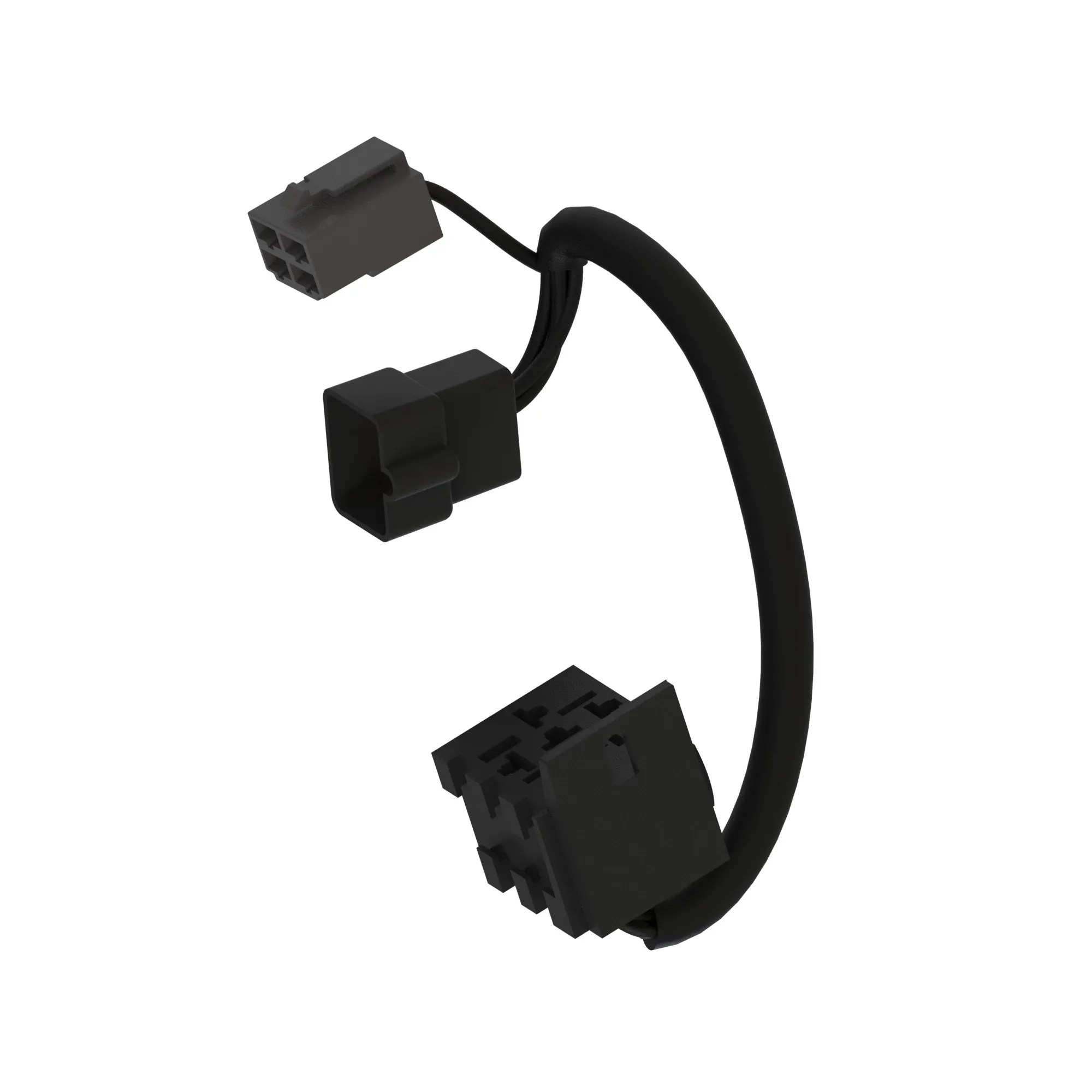 John Deere 3-Pole Socket Outlet Harness - SJ30313