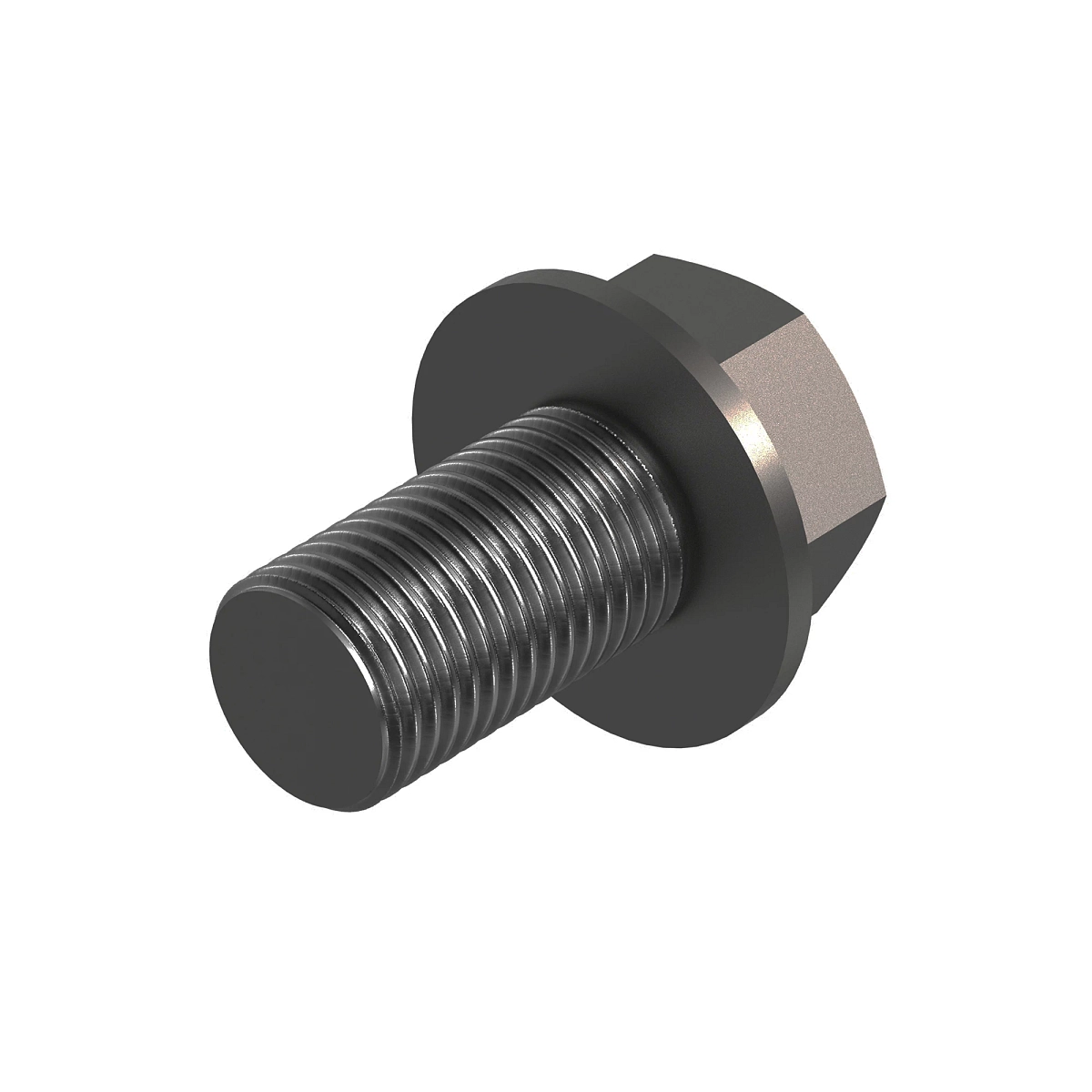 John Deere Hexagonal Head Flange Screw, M8 X 16 - 19M10652