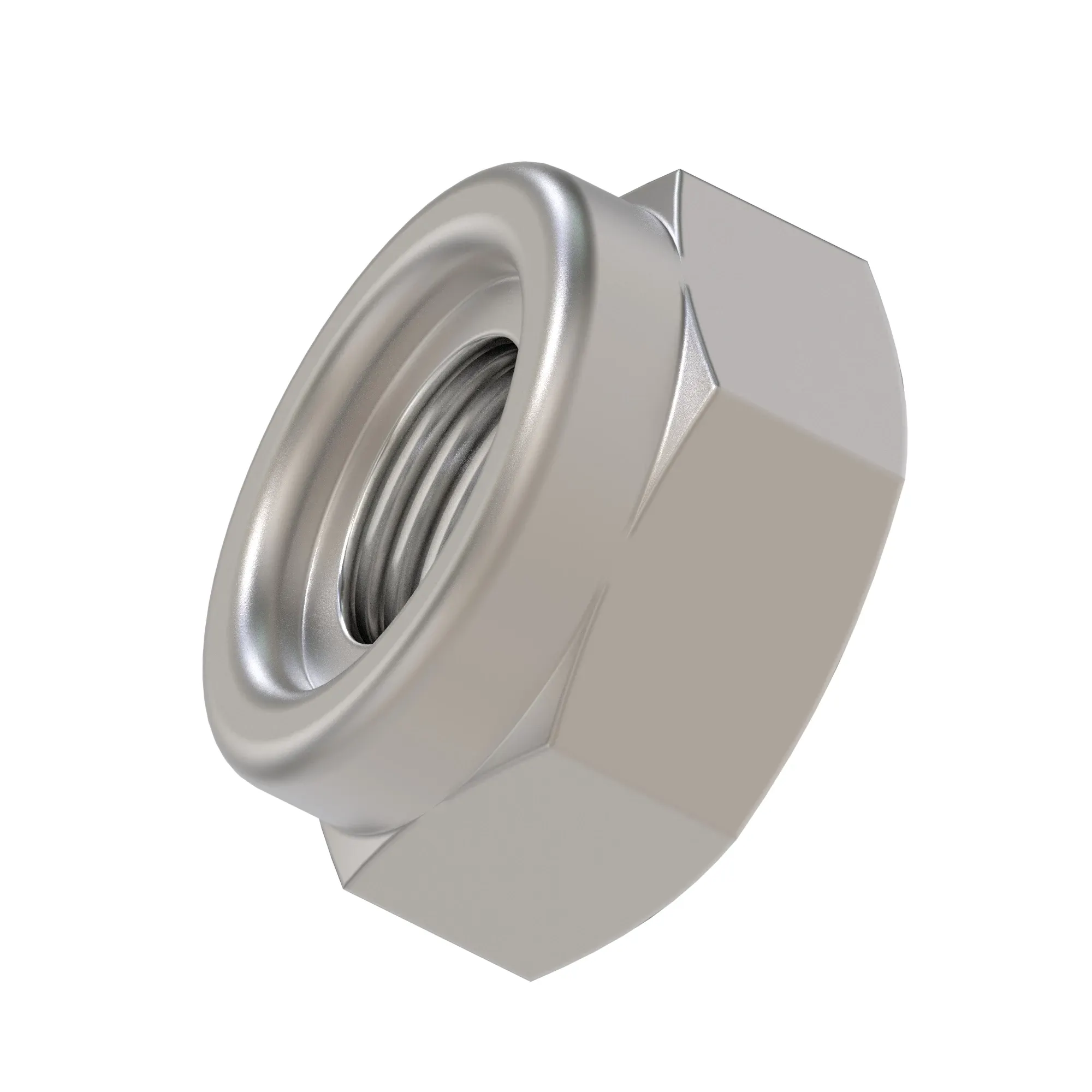 LOCK NUT, M10 DIN-985 SS-A2