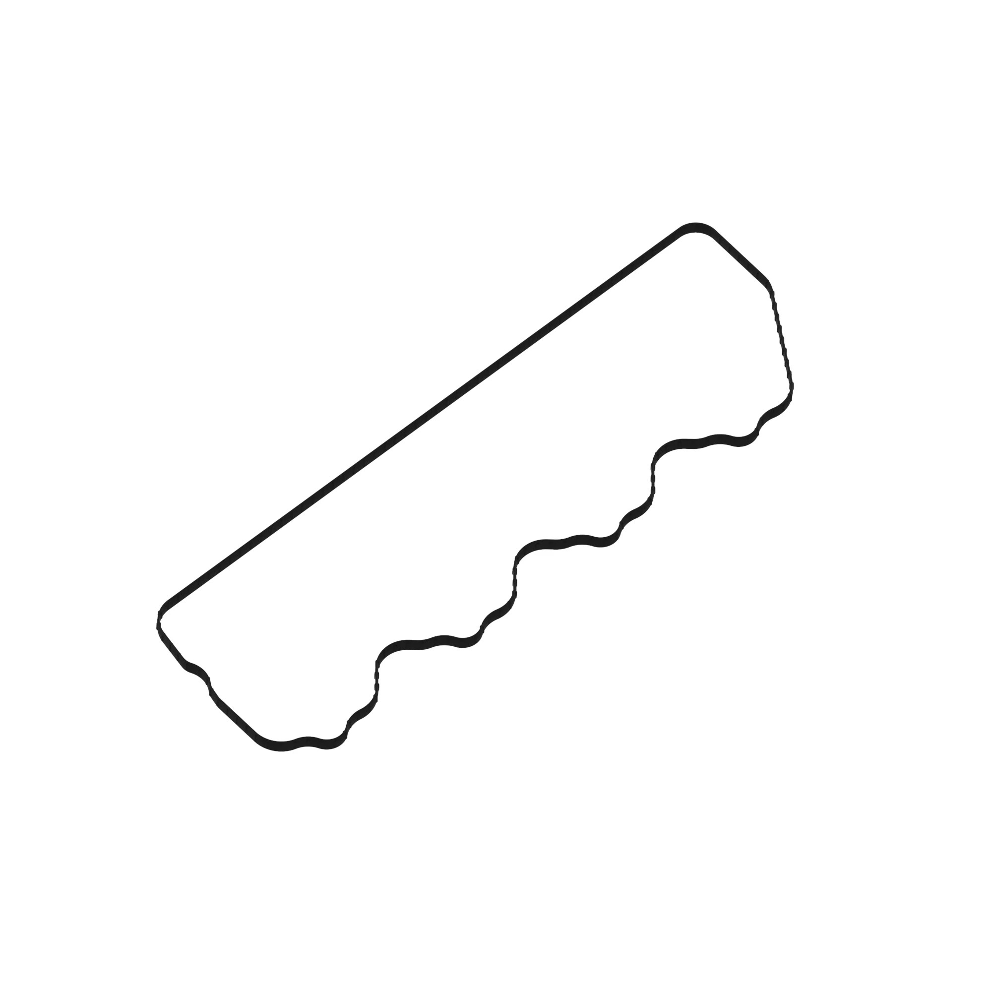 John Deere Engine Rocker Carrier Gasket - R524496