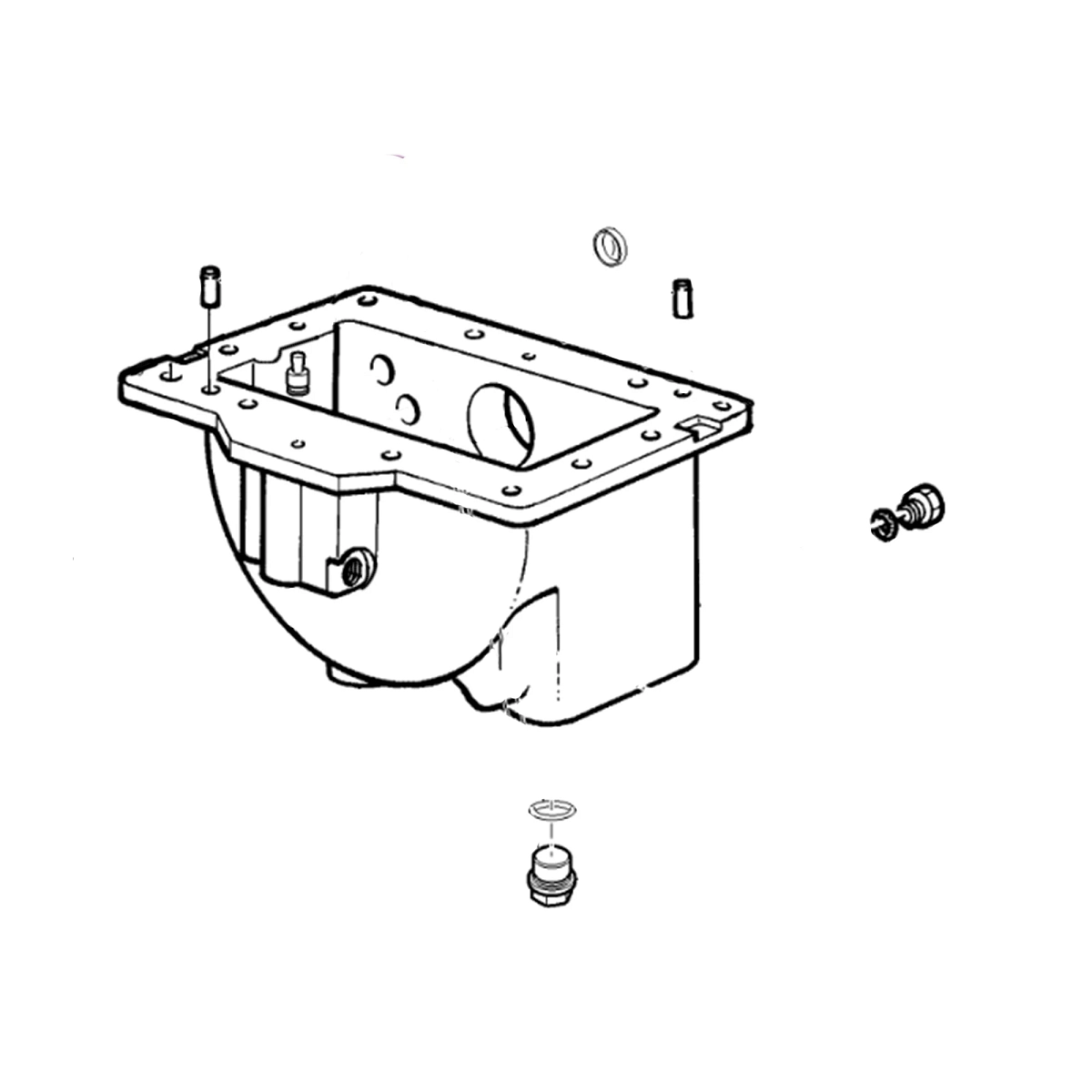 Housing, MFWD Clutch, With
