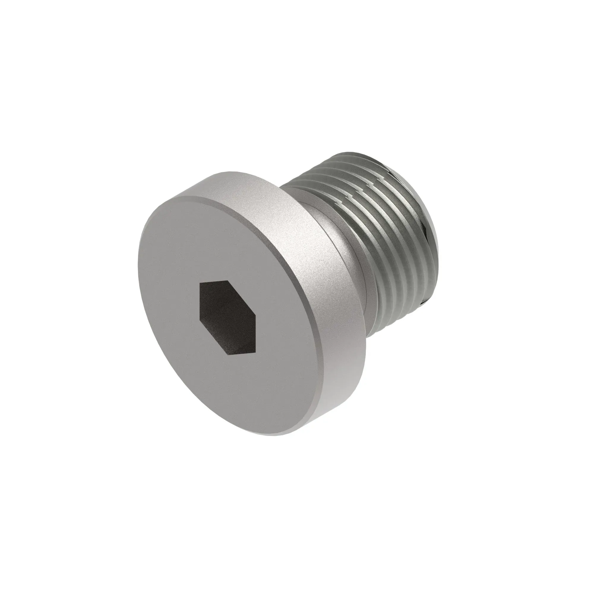 John Deere Hexagonal Socket Flange Head Threaded Orifice - KK32299