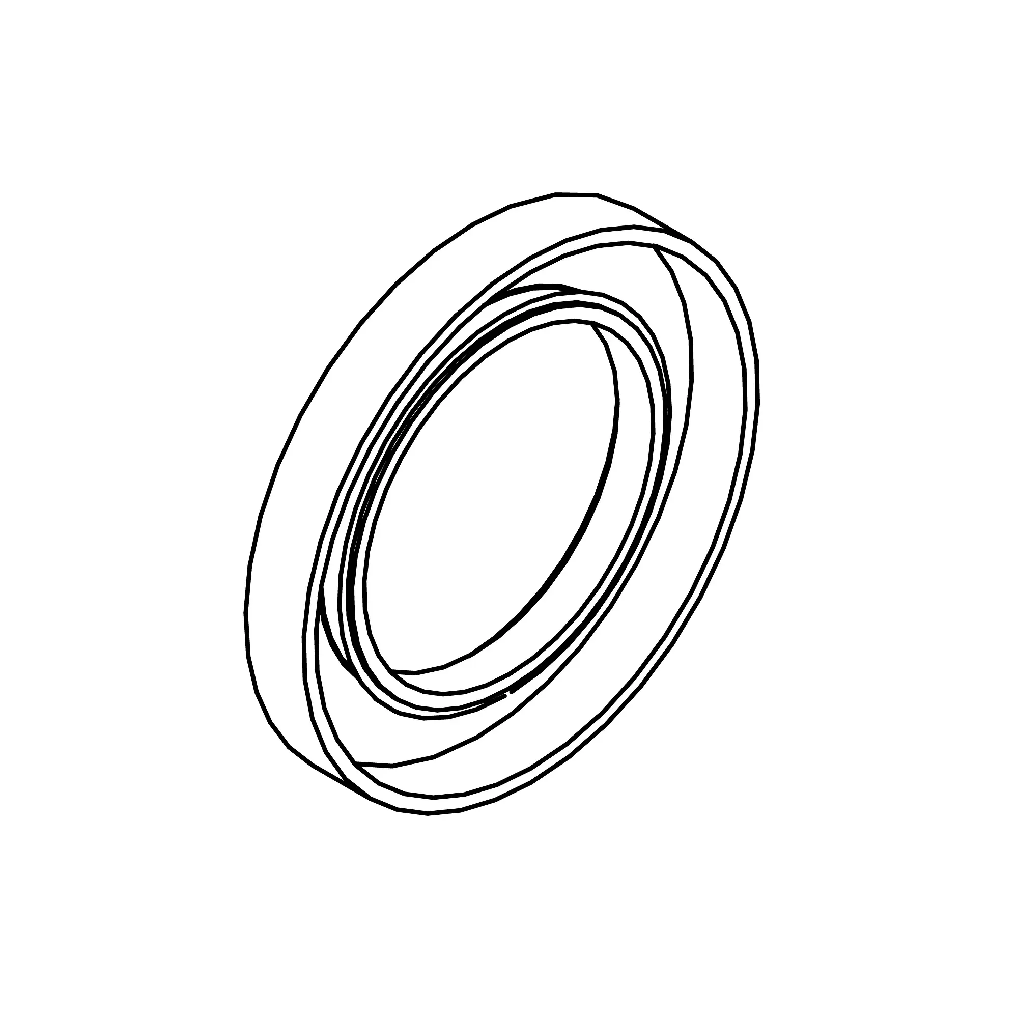 John Deere Internal Oil Rubber Seal - M168149
