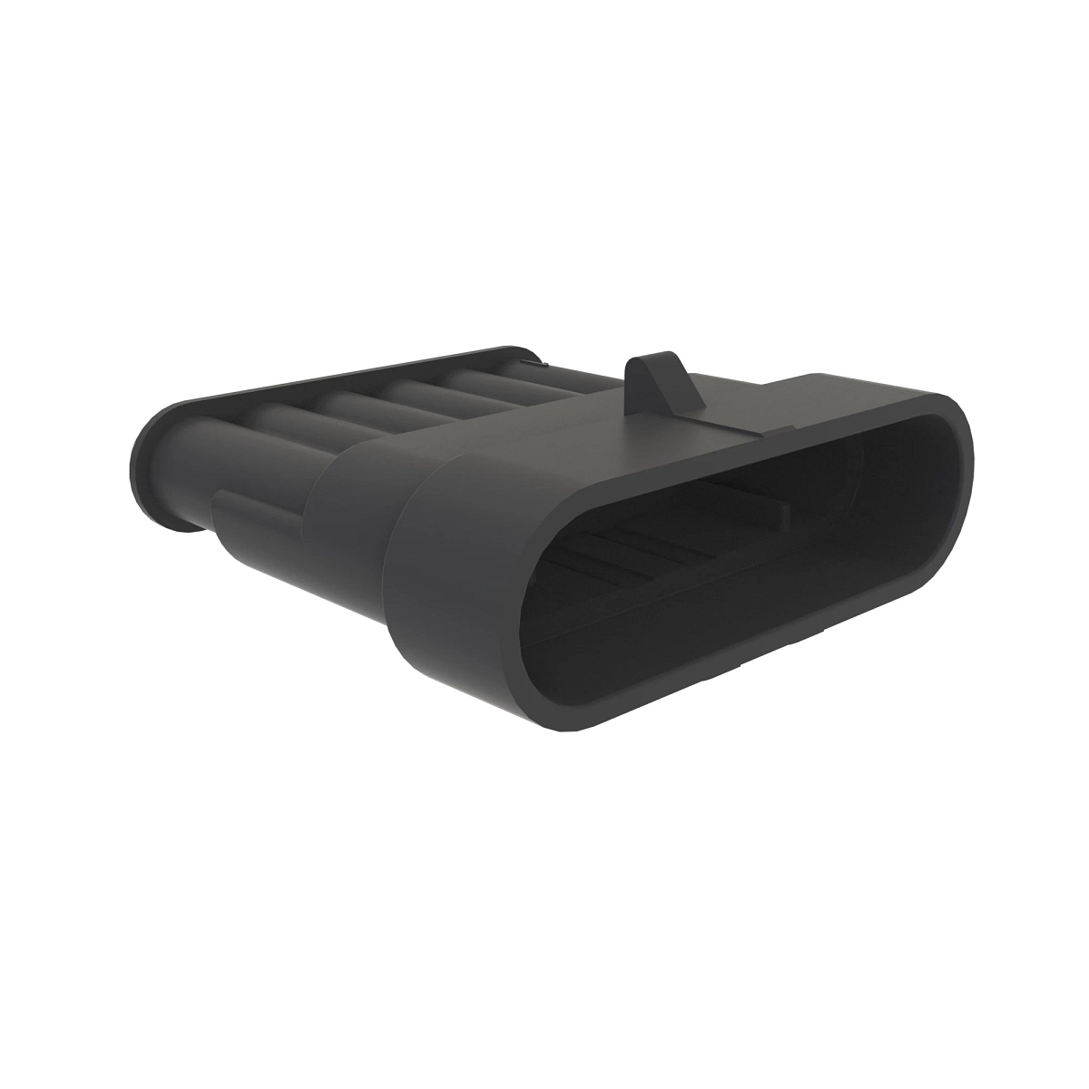 Conn Tyco SS1.5 6W Fs Blk Plstc