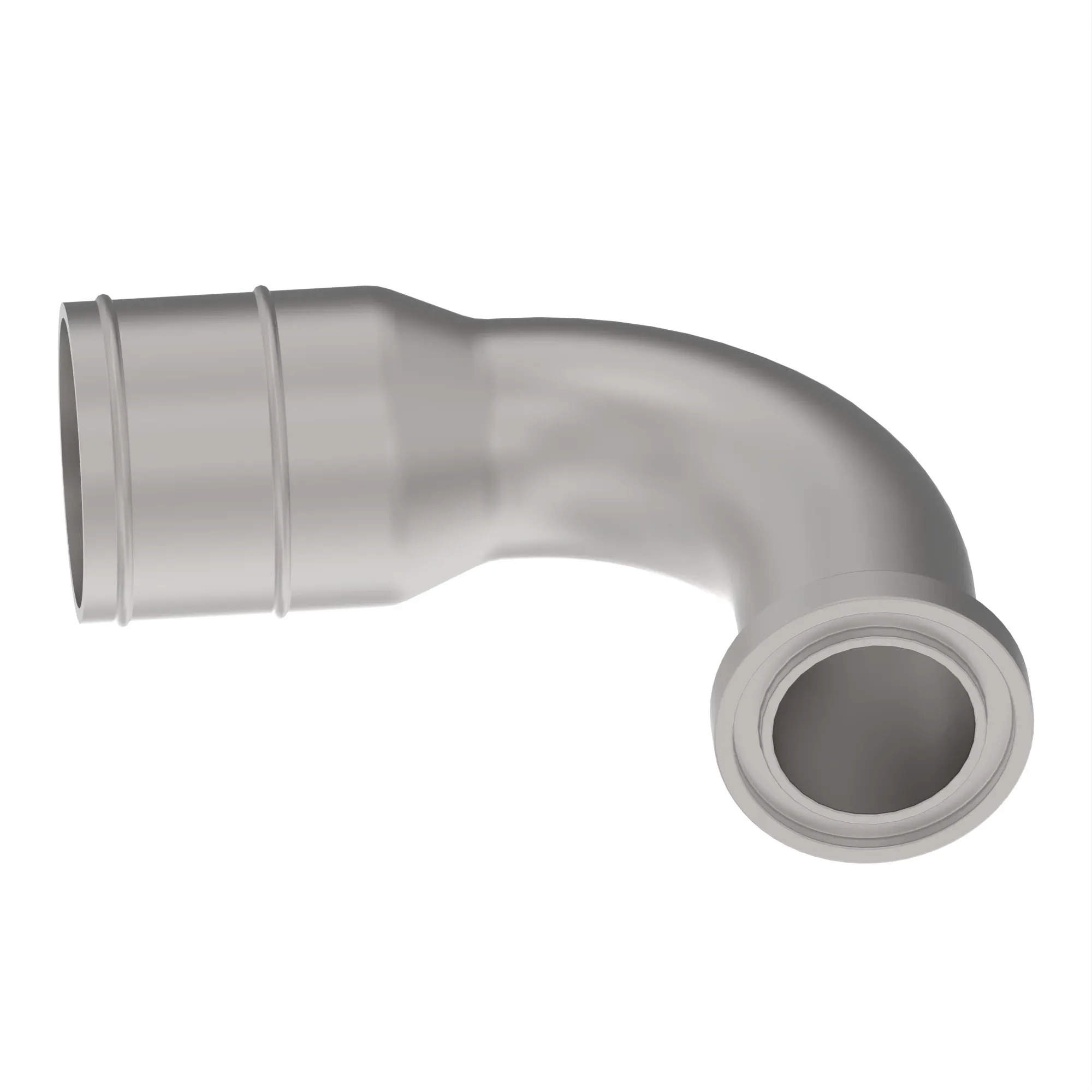 ELBOW FITTING, FITTING, FLANGED HEA