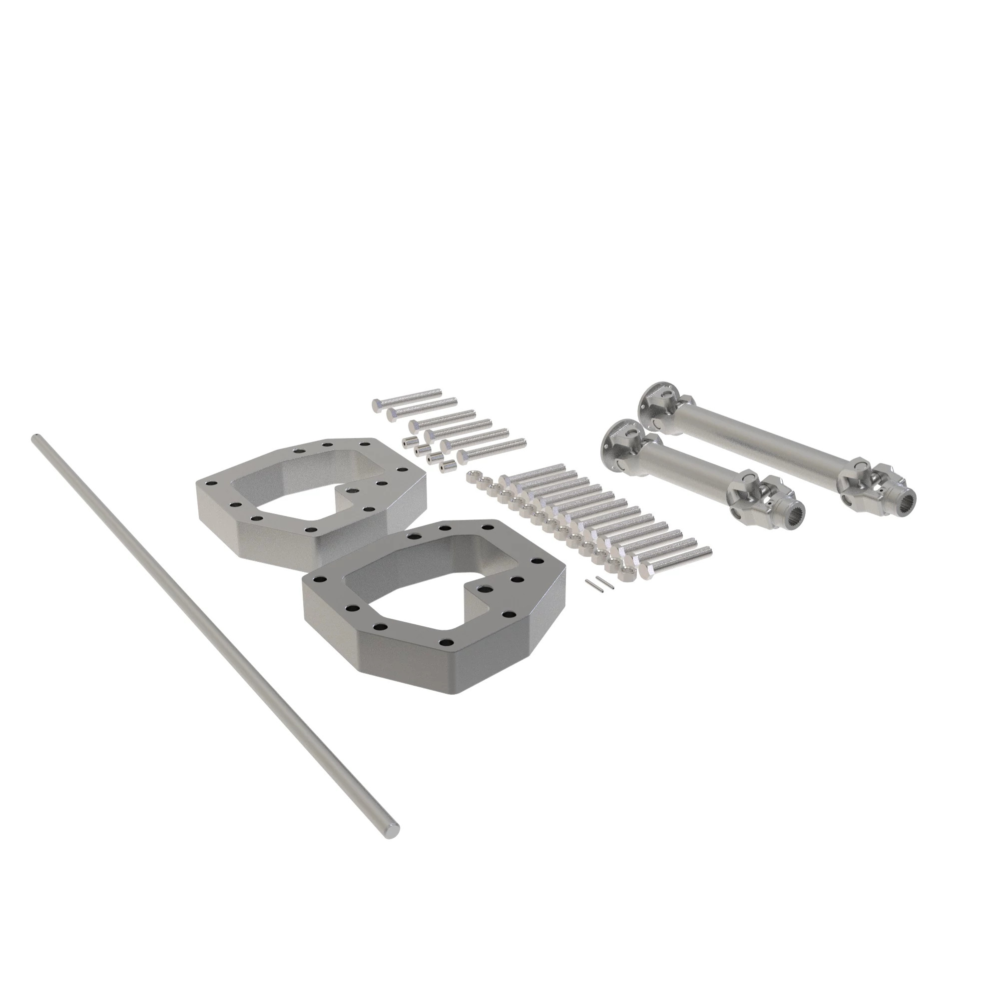 Harvester Track Attachment