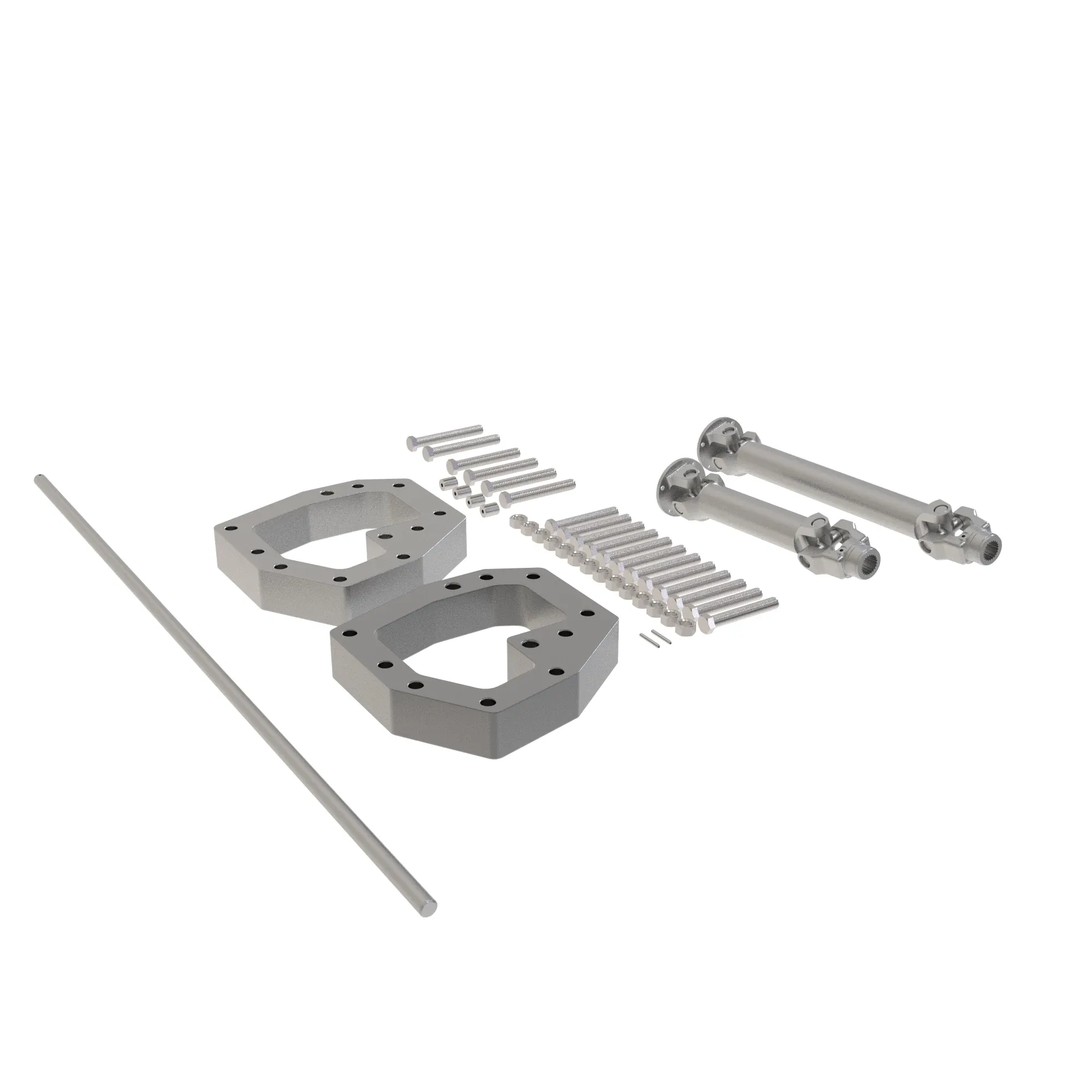 Harvester Track Attachment