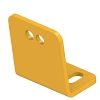 BRACKET, UPHOLSTERY, REAR WALL