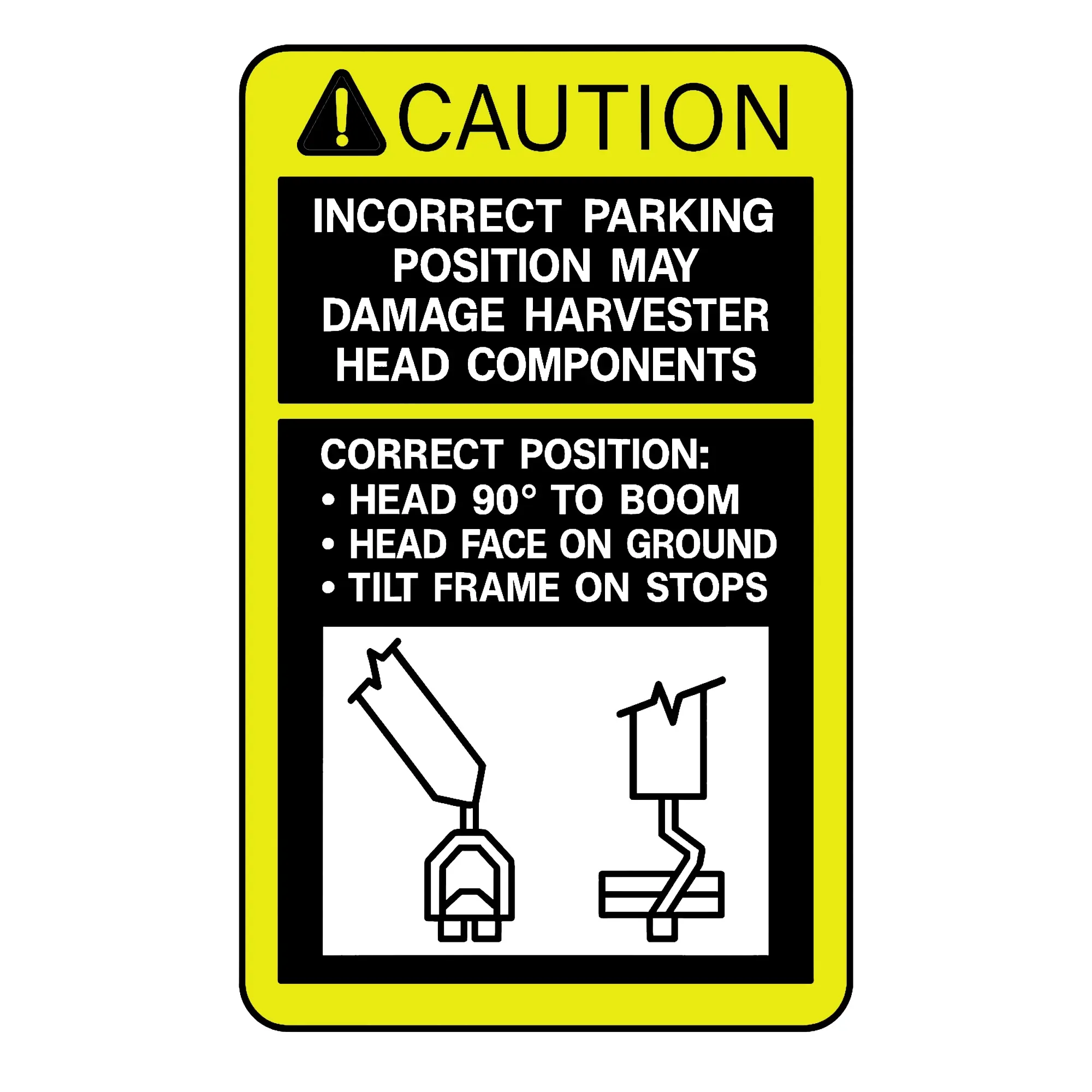 John Deere Harvester Head Park Pos - F298745