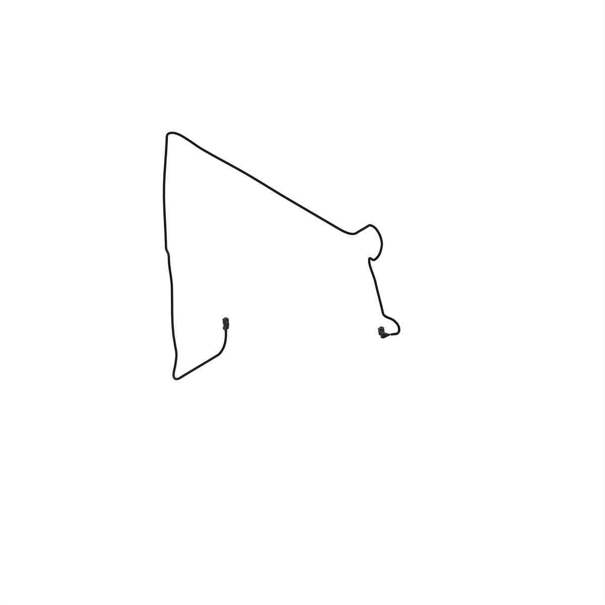 John Deere Server Cable Wiring Harness - AL225501