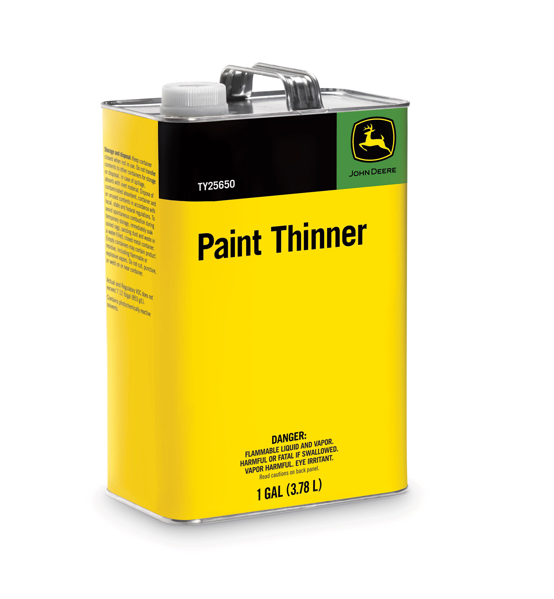 John Deere Paint Thinner, 3.78 Liter (1 Gallon) Can - TY25650