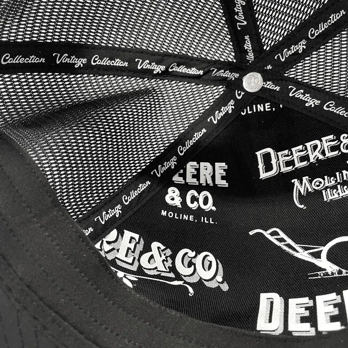 Deere & Co. Faux Suede Patch Hat | Vintage Collection 